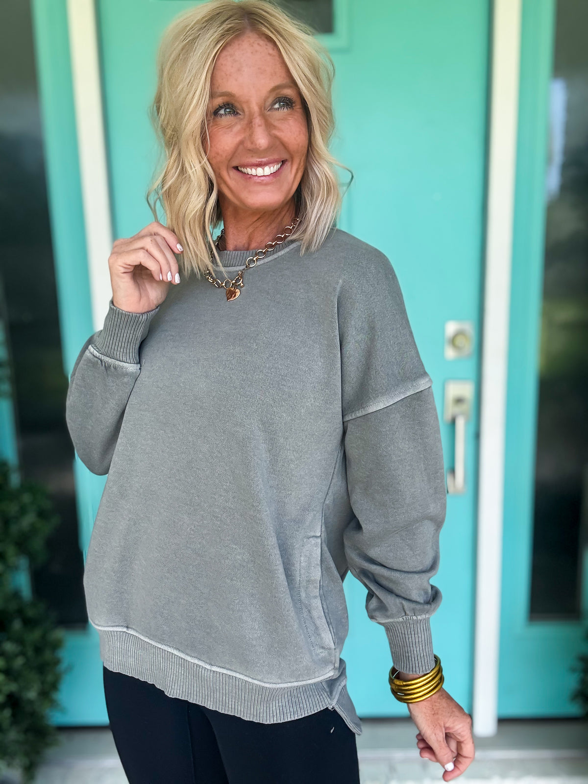 Fall High Low Sweatshirt