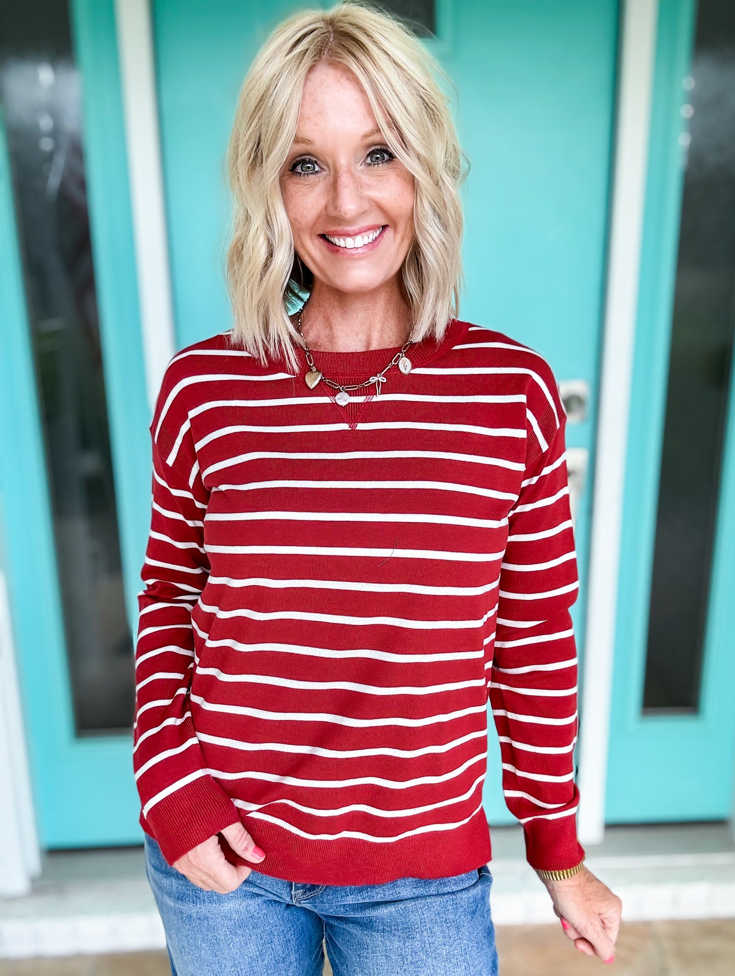 Daily Striped Sweater
