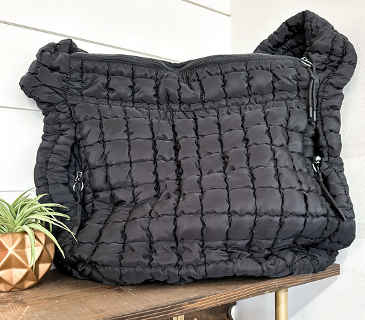 Premium Quilted Carryall Bag