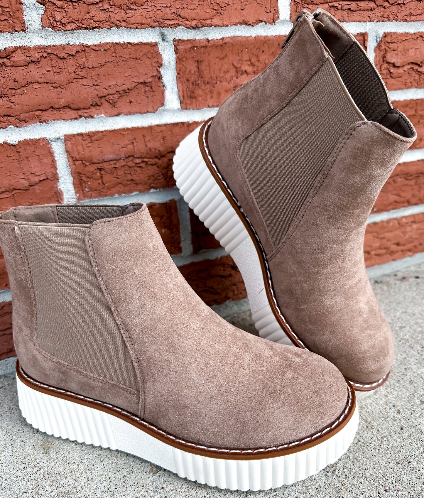 Taupe Theory Casual Bootie
