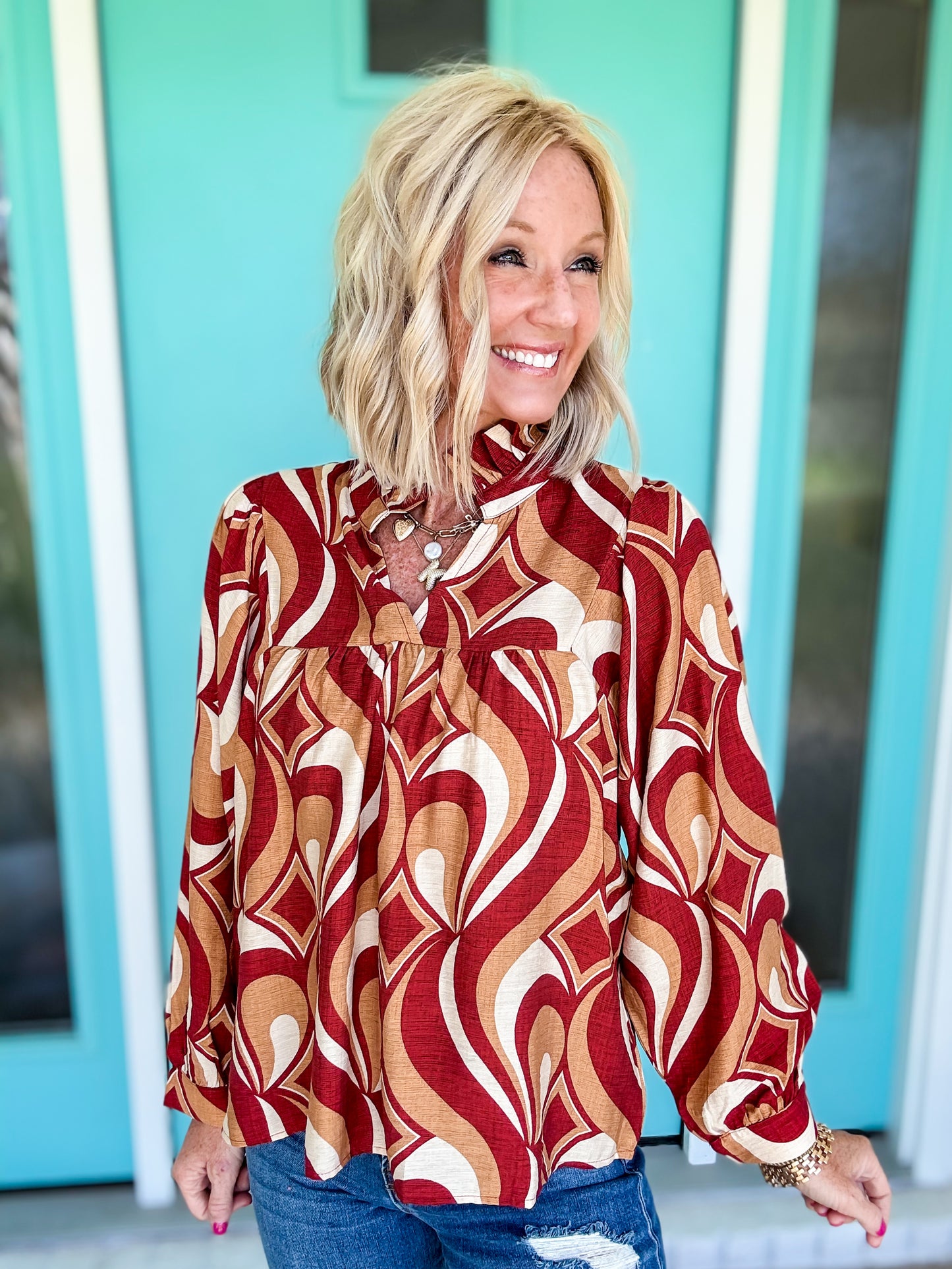 Burn Bright Blouse