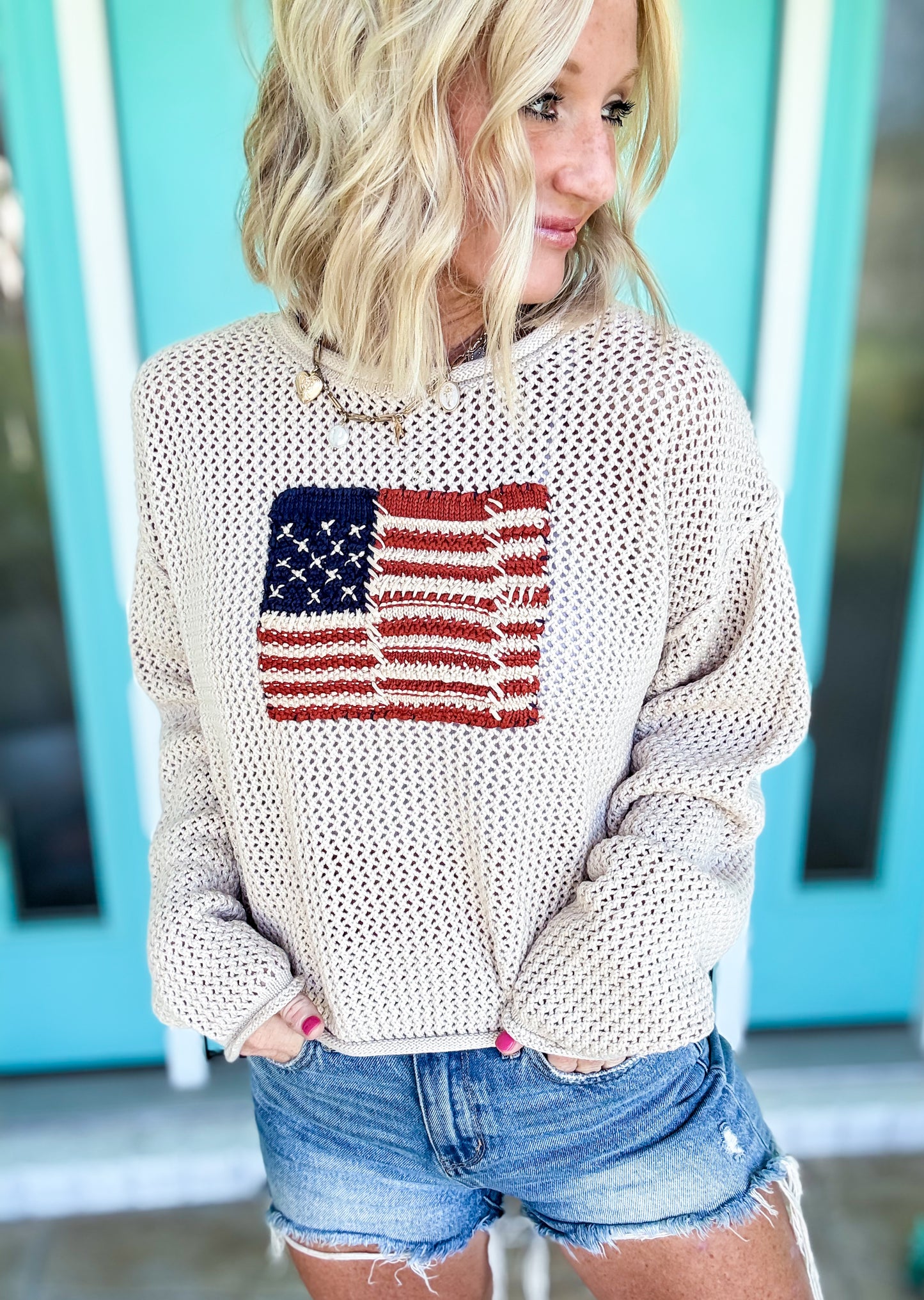 Backyard American Sweater