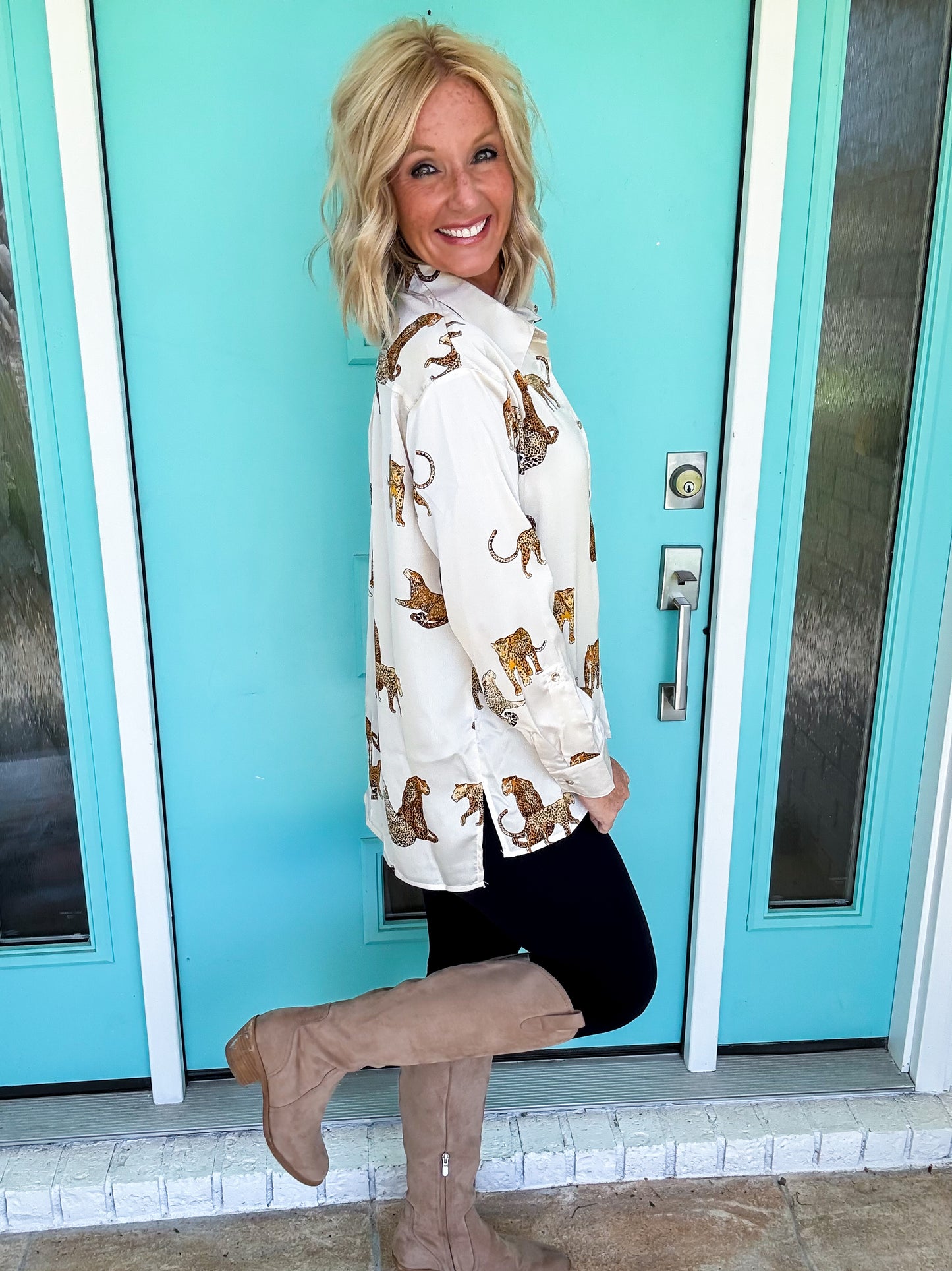 Jungle Glow Tiger Top