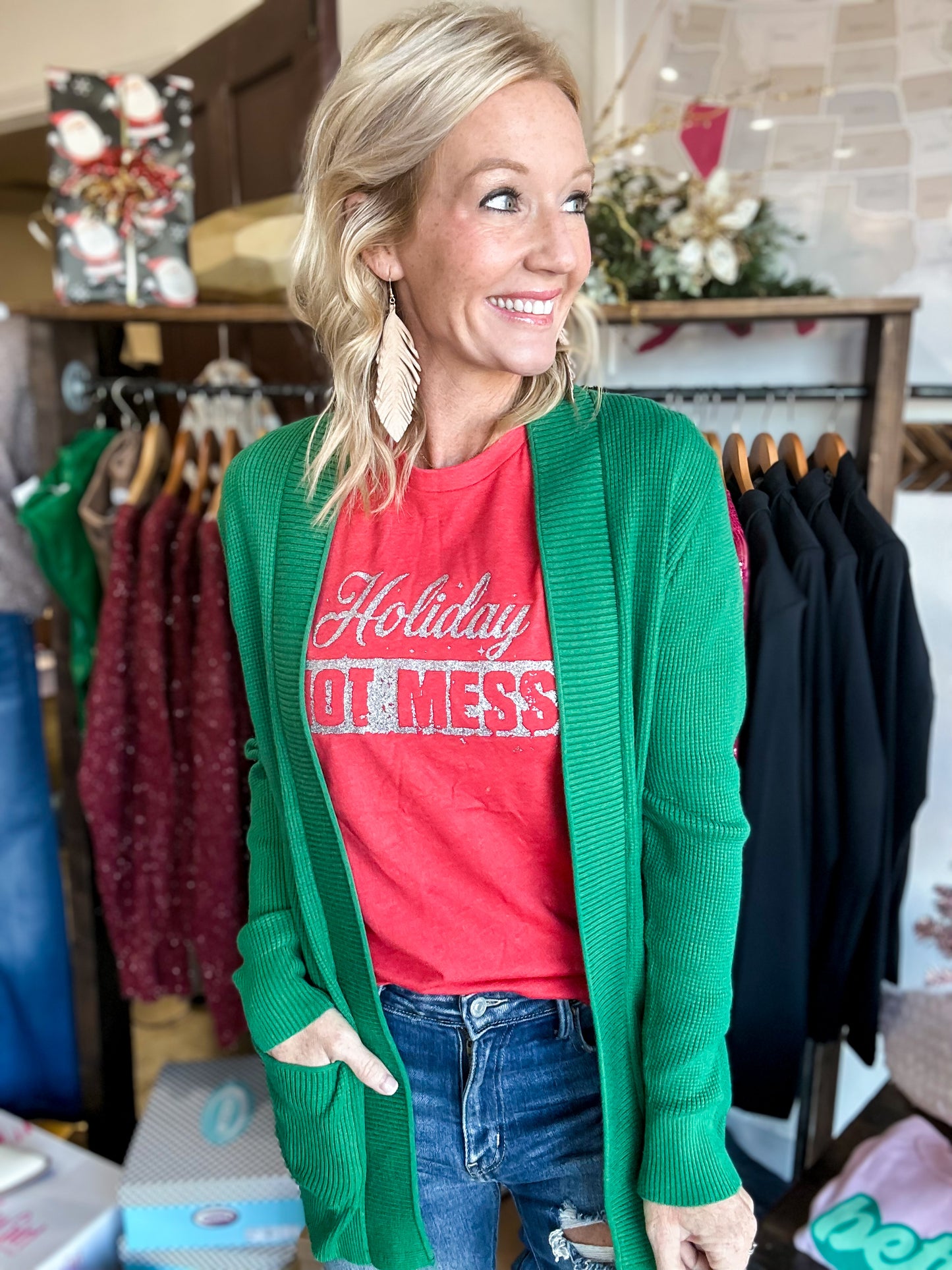 Holiday Hot Mess Graphic Tee