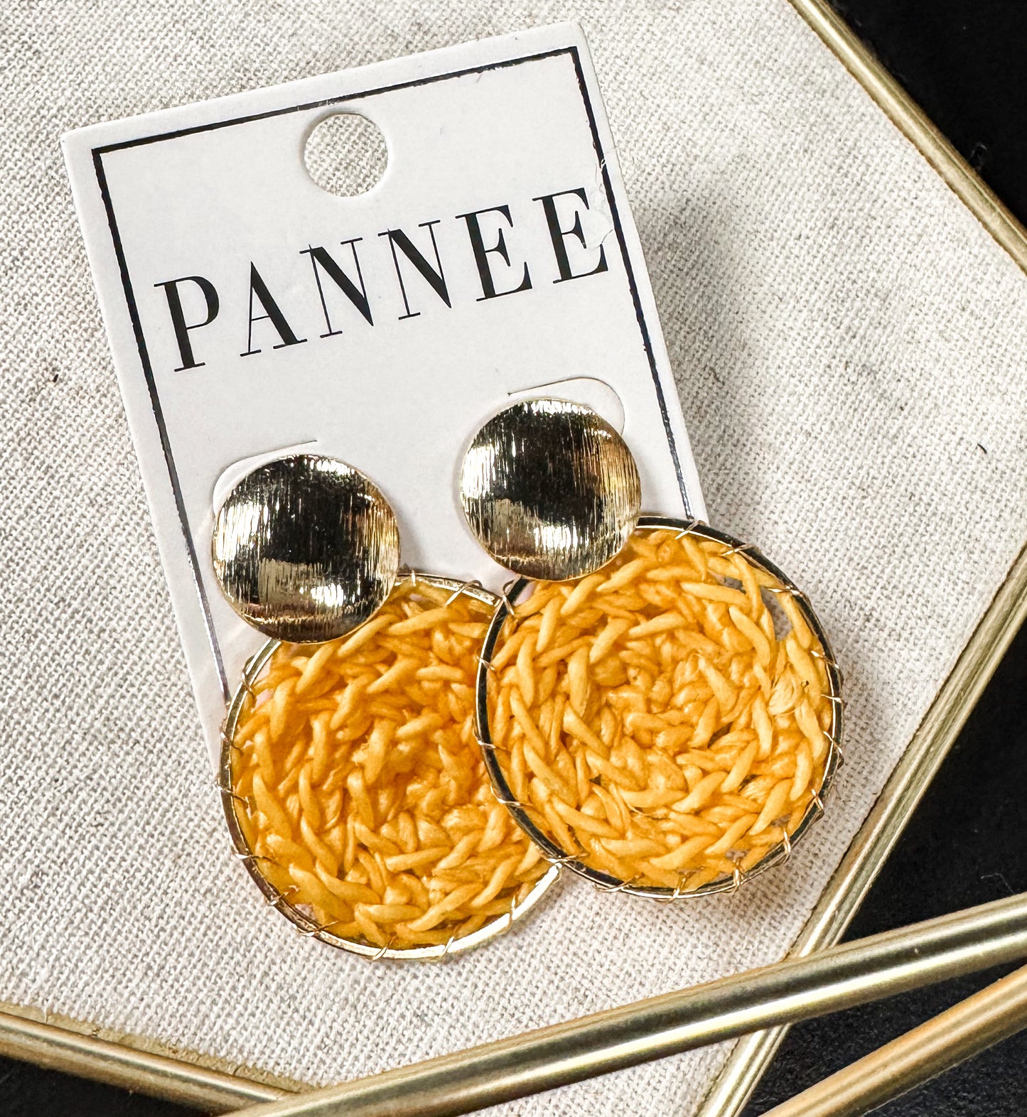 Pot of Gold Statement Earring