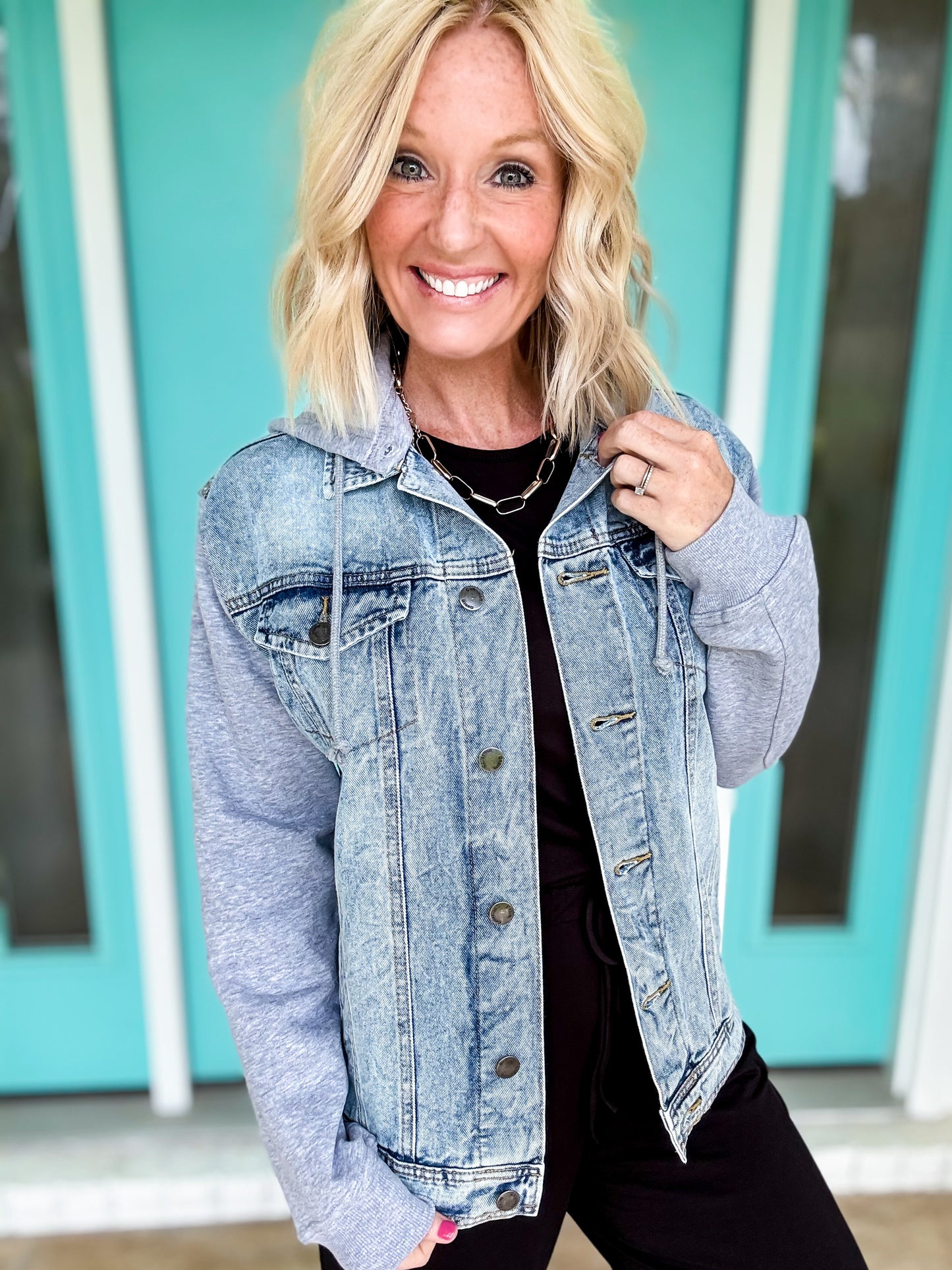 Mixed Up Denim Jacket