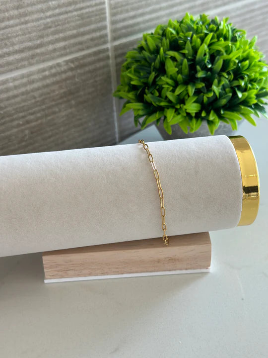Mini Link Gold Plate 18k Bracelet