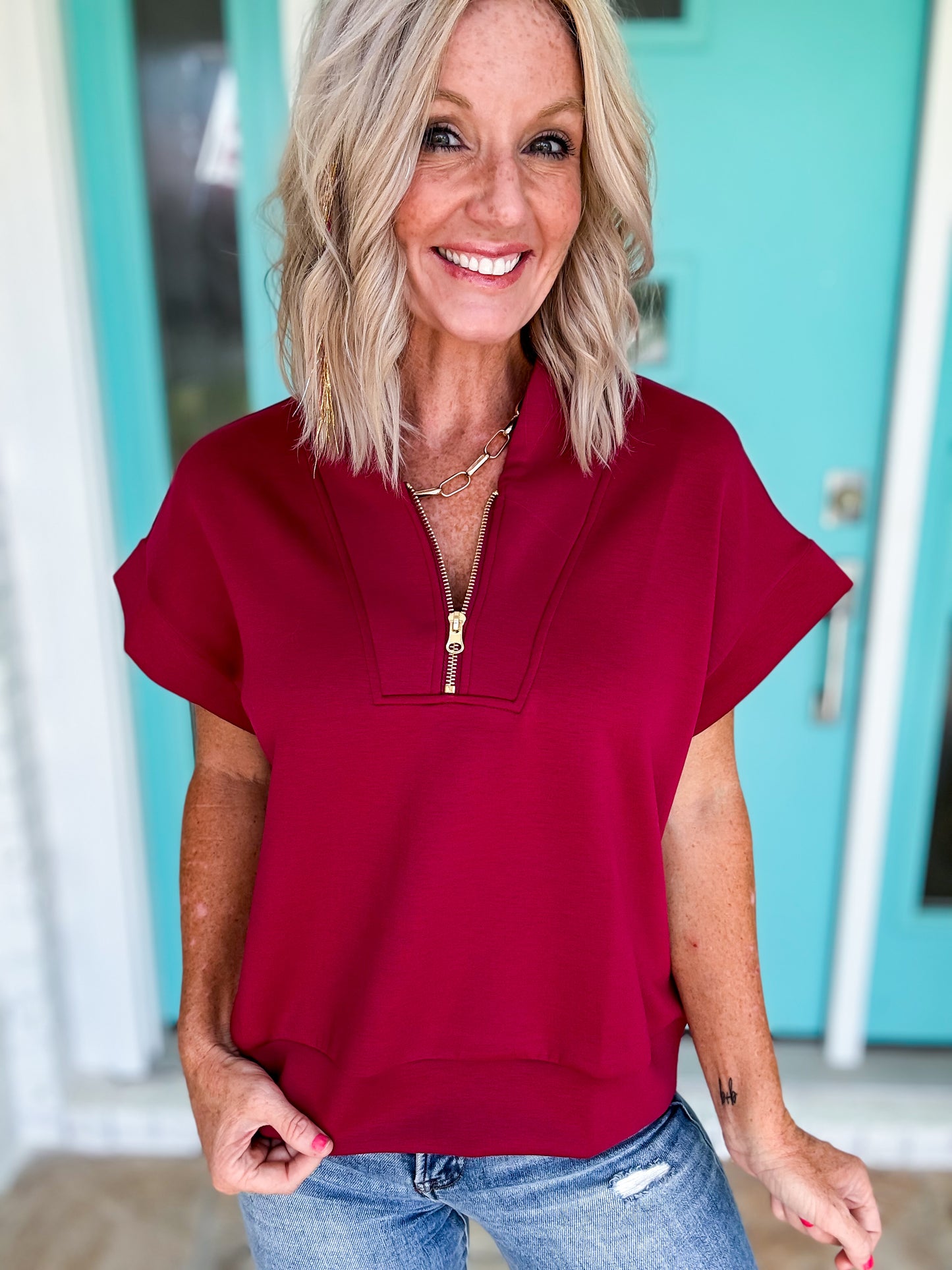 The Scuba Zip Top
