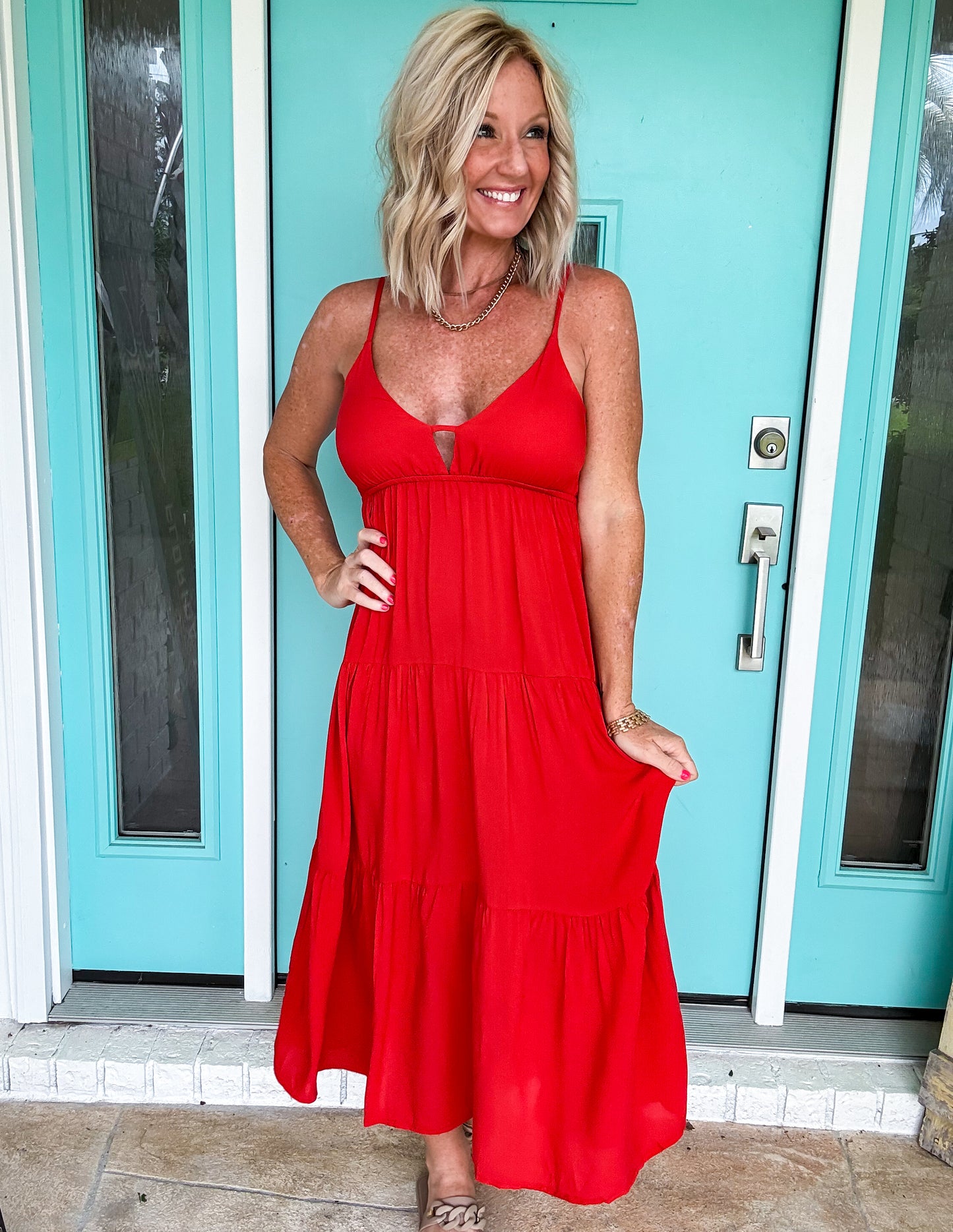Red Radiance Dress