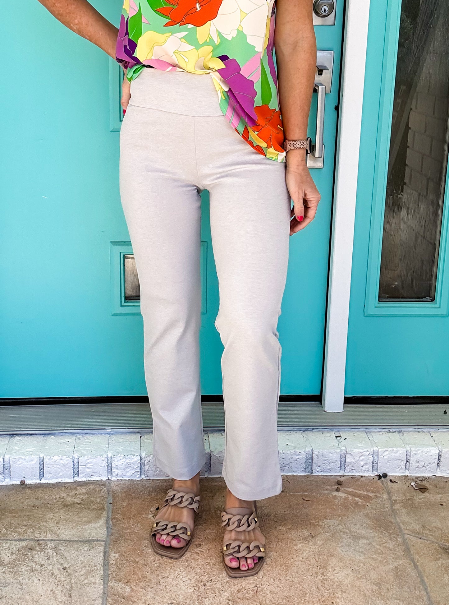 The Bella Flex Straight Dress Pants *stretch*