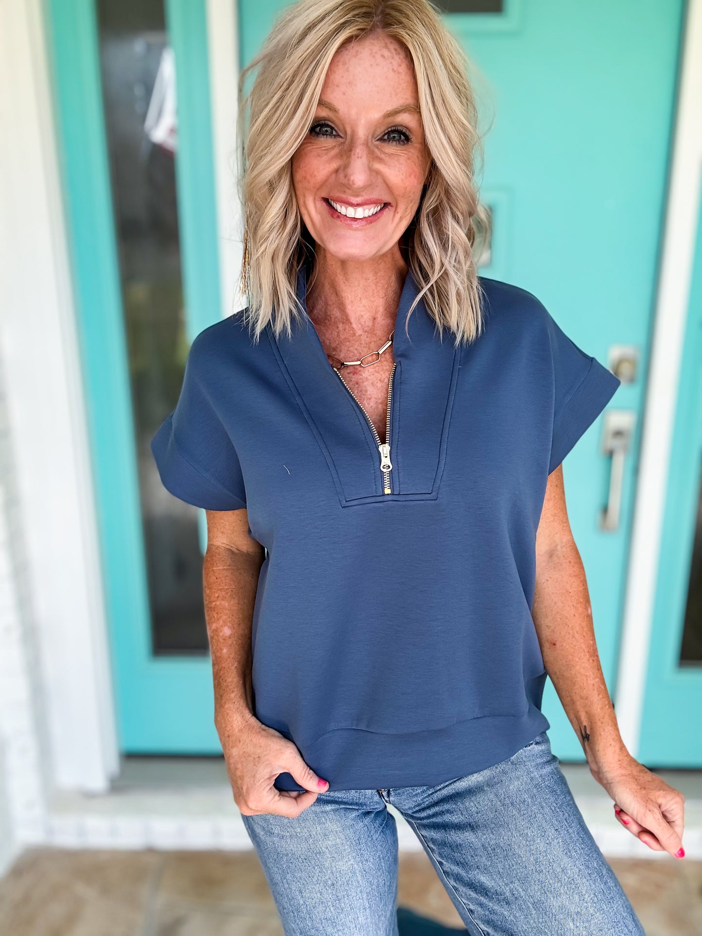 The Scuba Zip Top