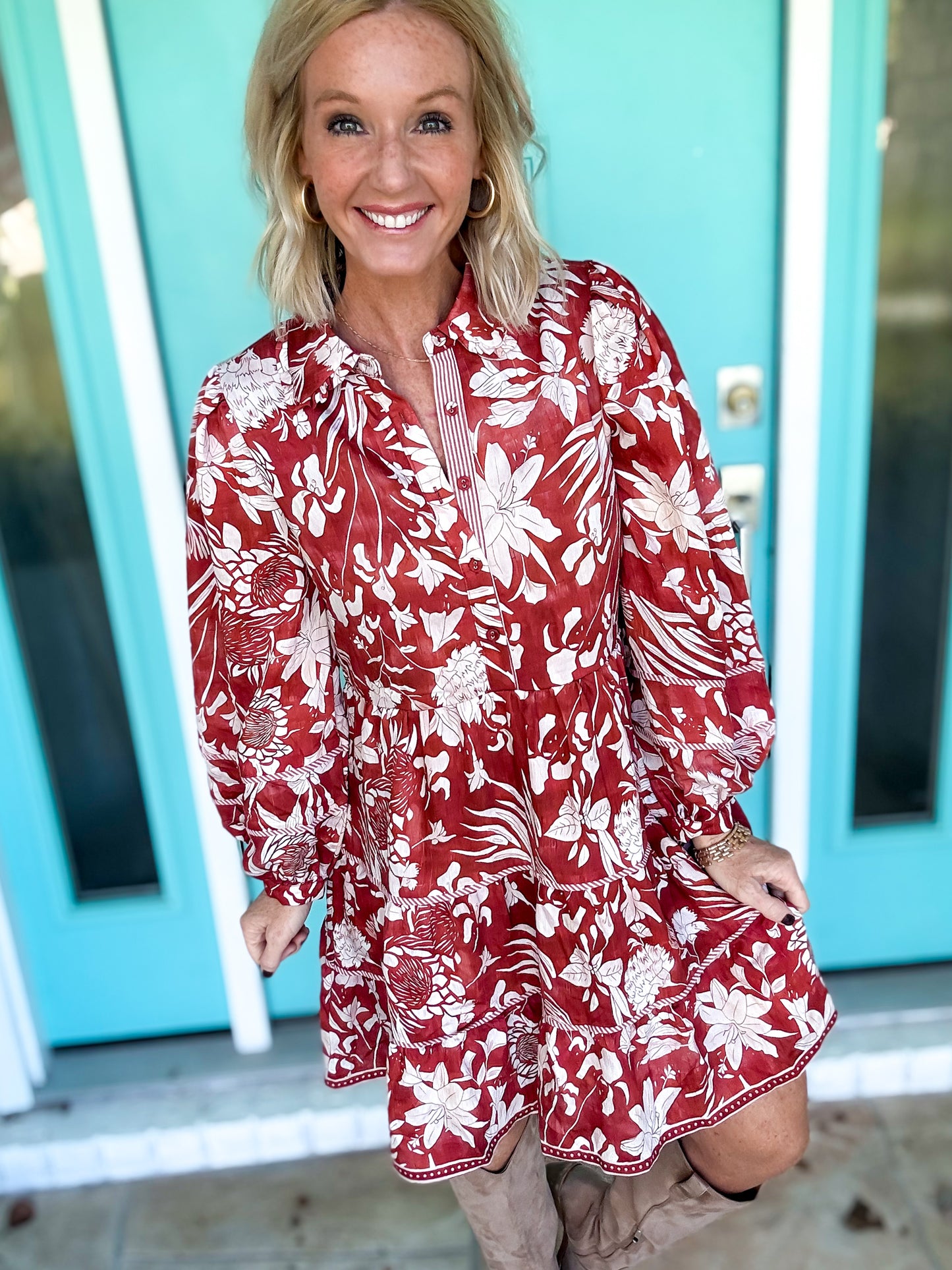 Rustic Petals Dress