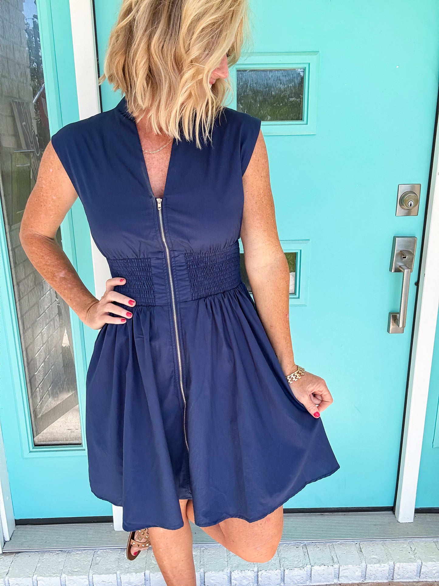 Skyline Zip Dress