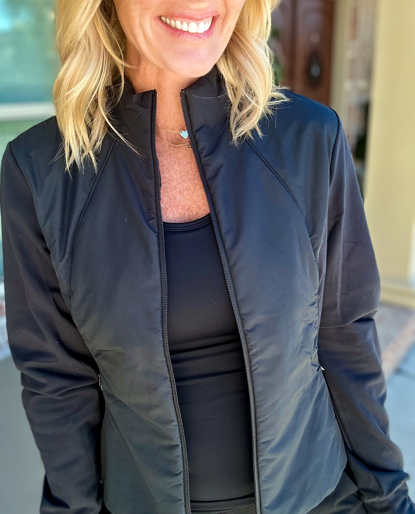 Mariah Mock Neck MONO B Jacket