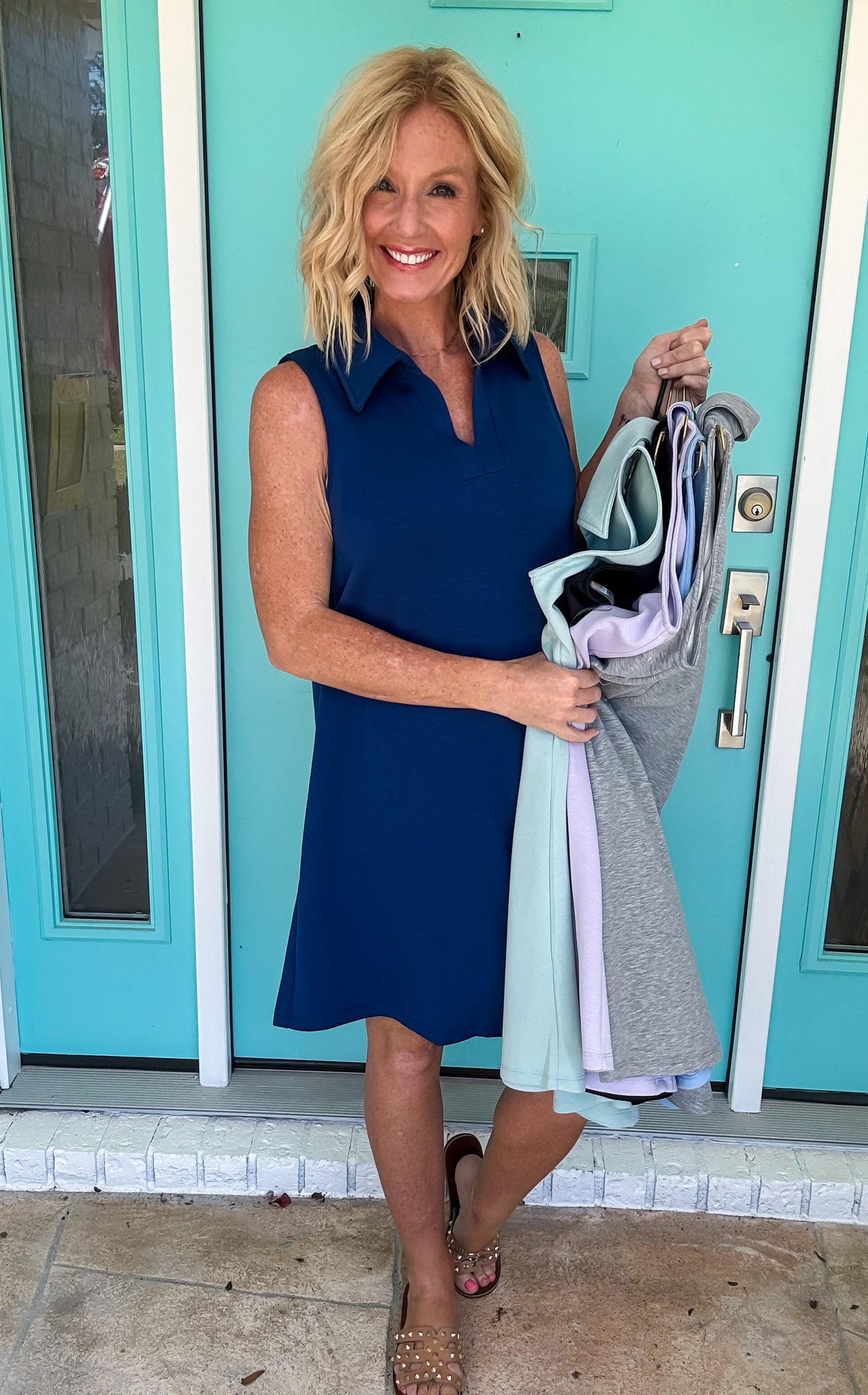 Take Me On A Cruise Dress *Magic Fabric