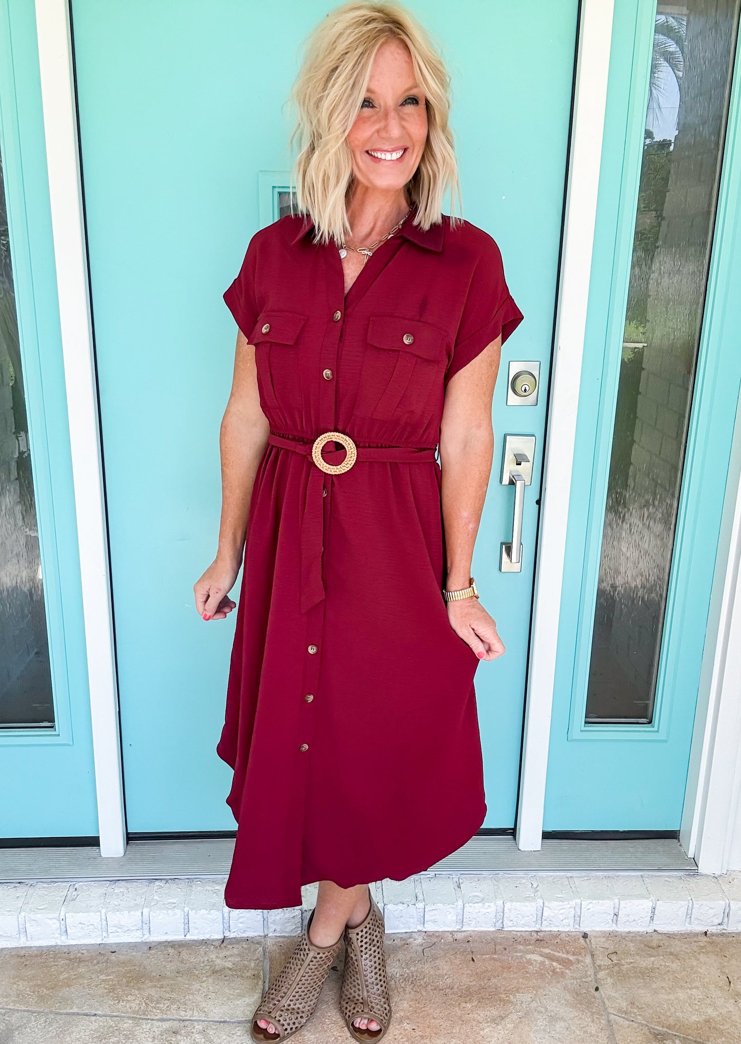 Belted Edit Dress