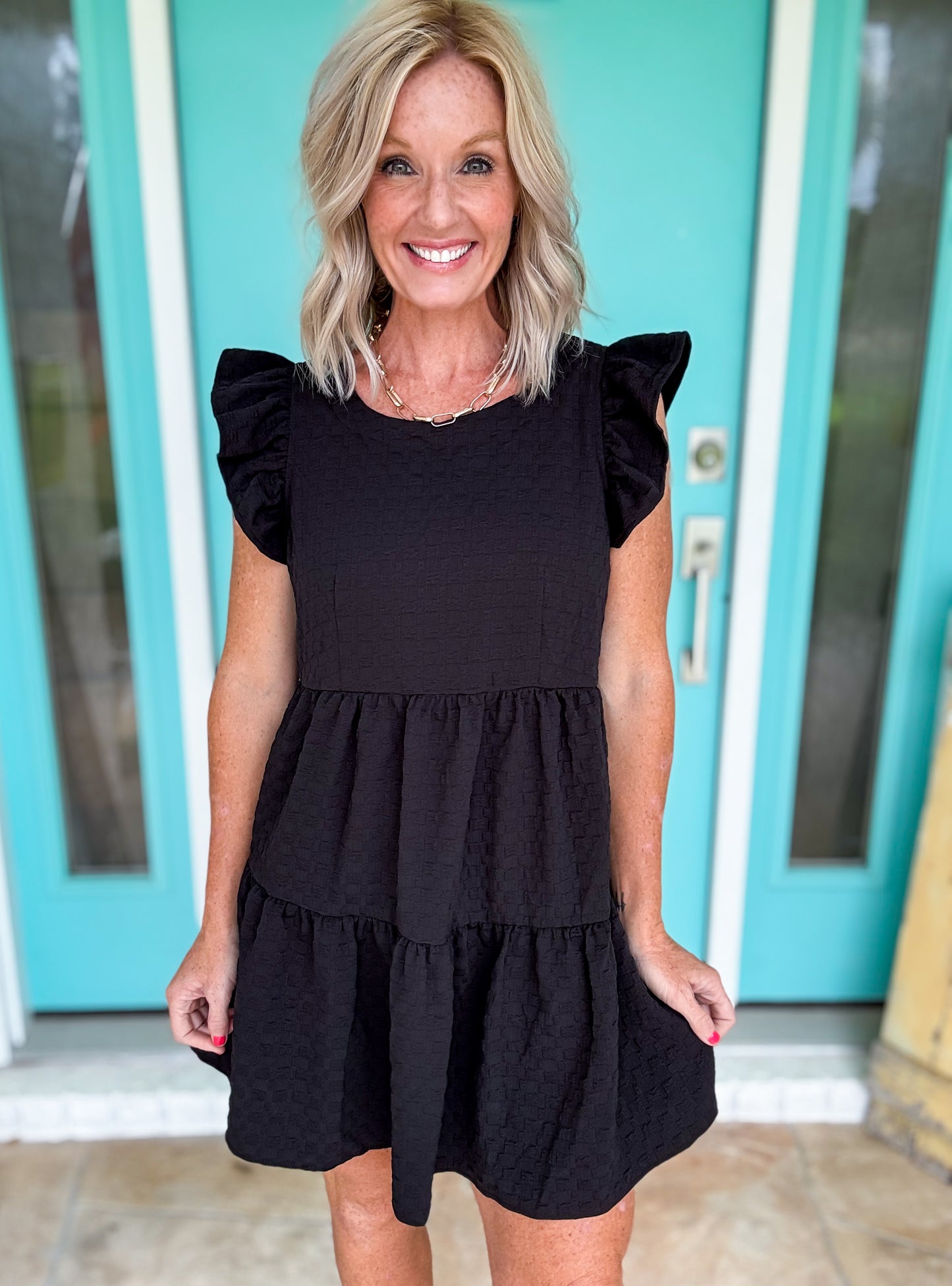 Woven Whisper Dress