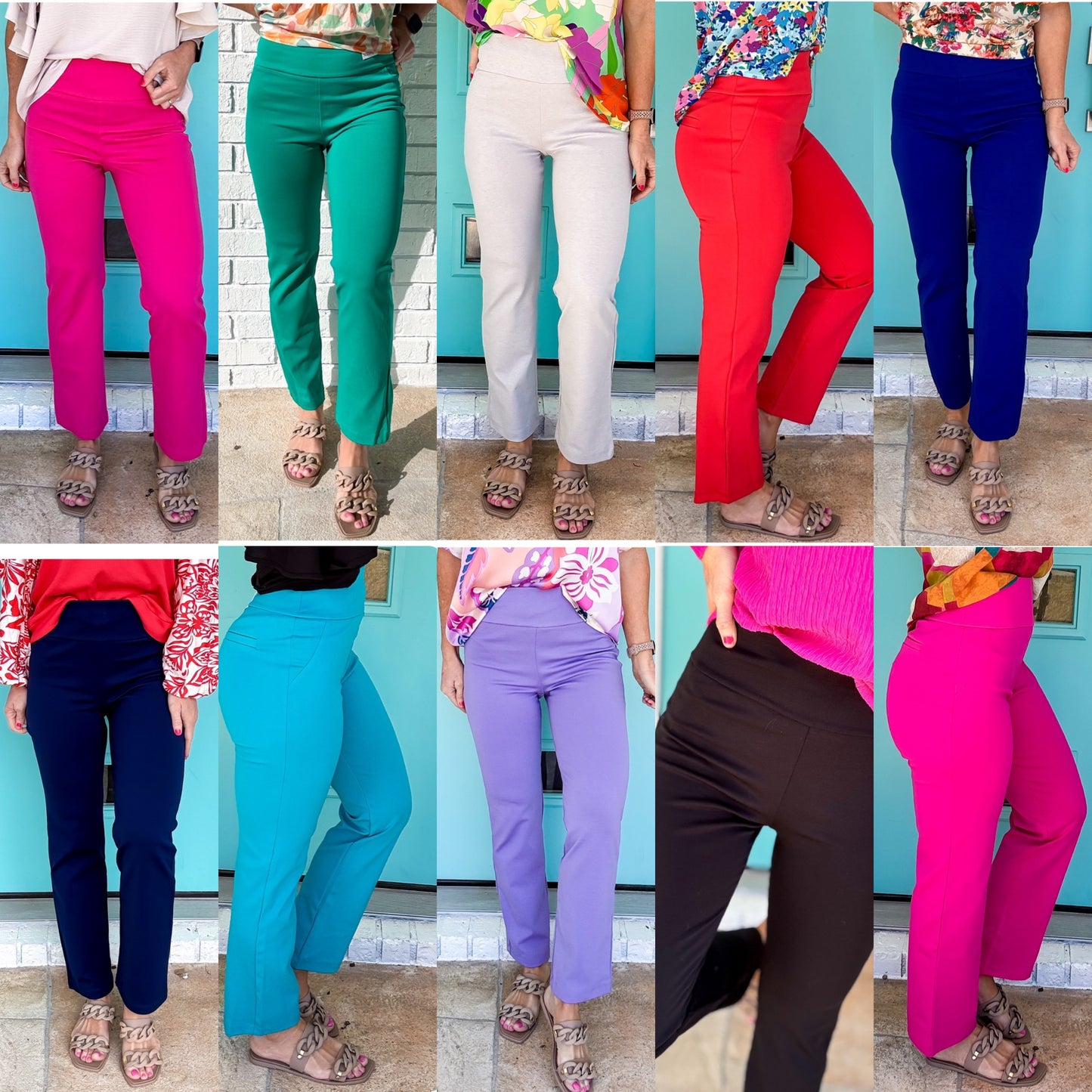 The Bella Flex Straight Dress Pants *stretch*