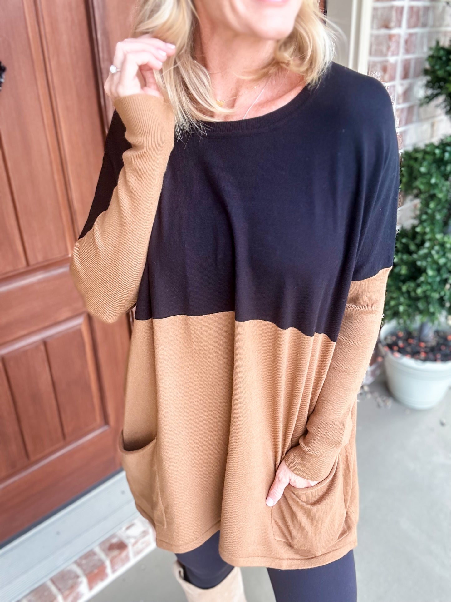The Olivia Pocket Sweater