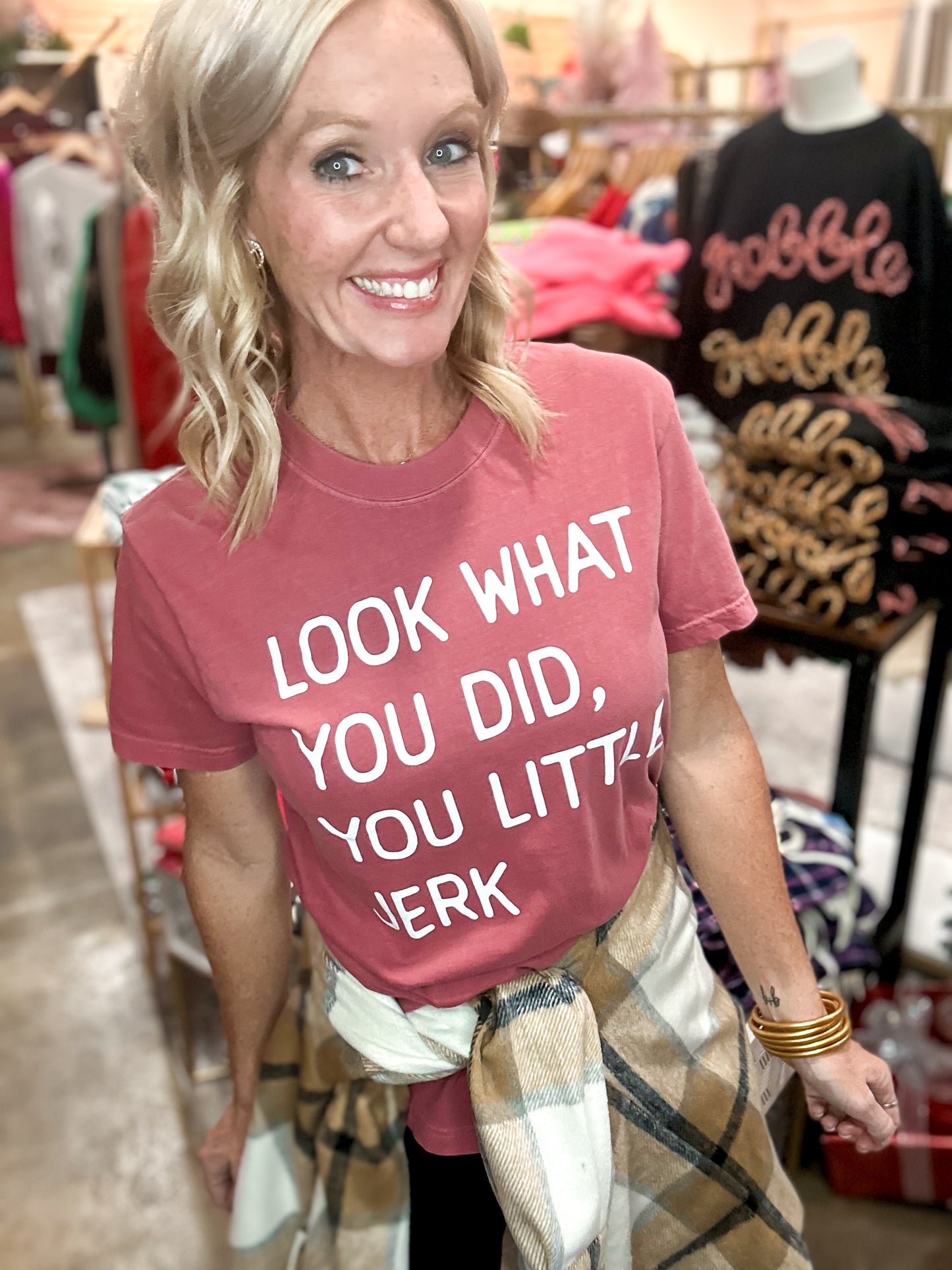 Look What You Did Tee *Comfort Colors Brand*