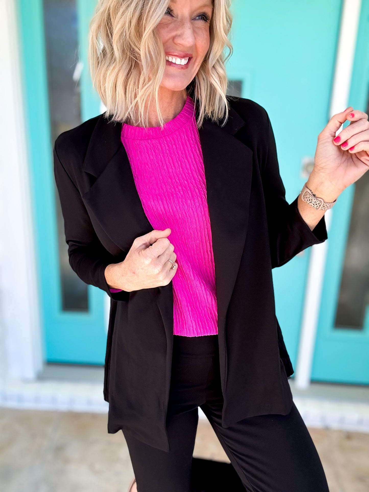 The Bella Flex Blazer *stretchy*