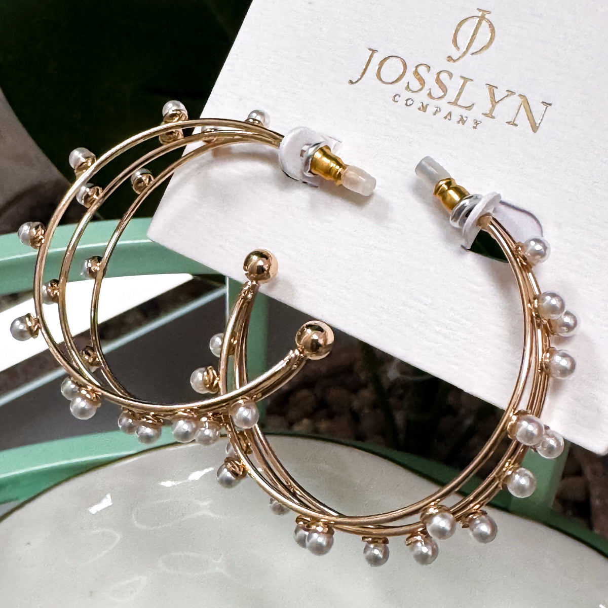 Pearl Perfection Hoops