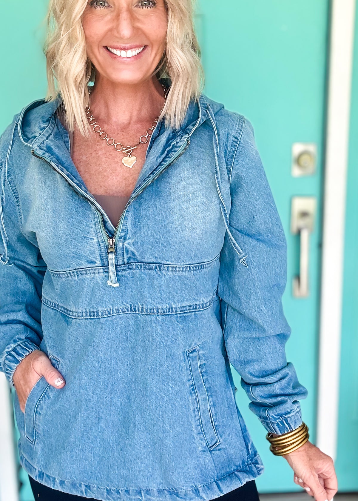 Denim Dream Pullover