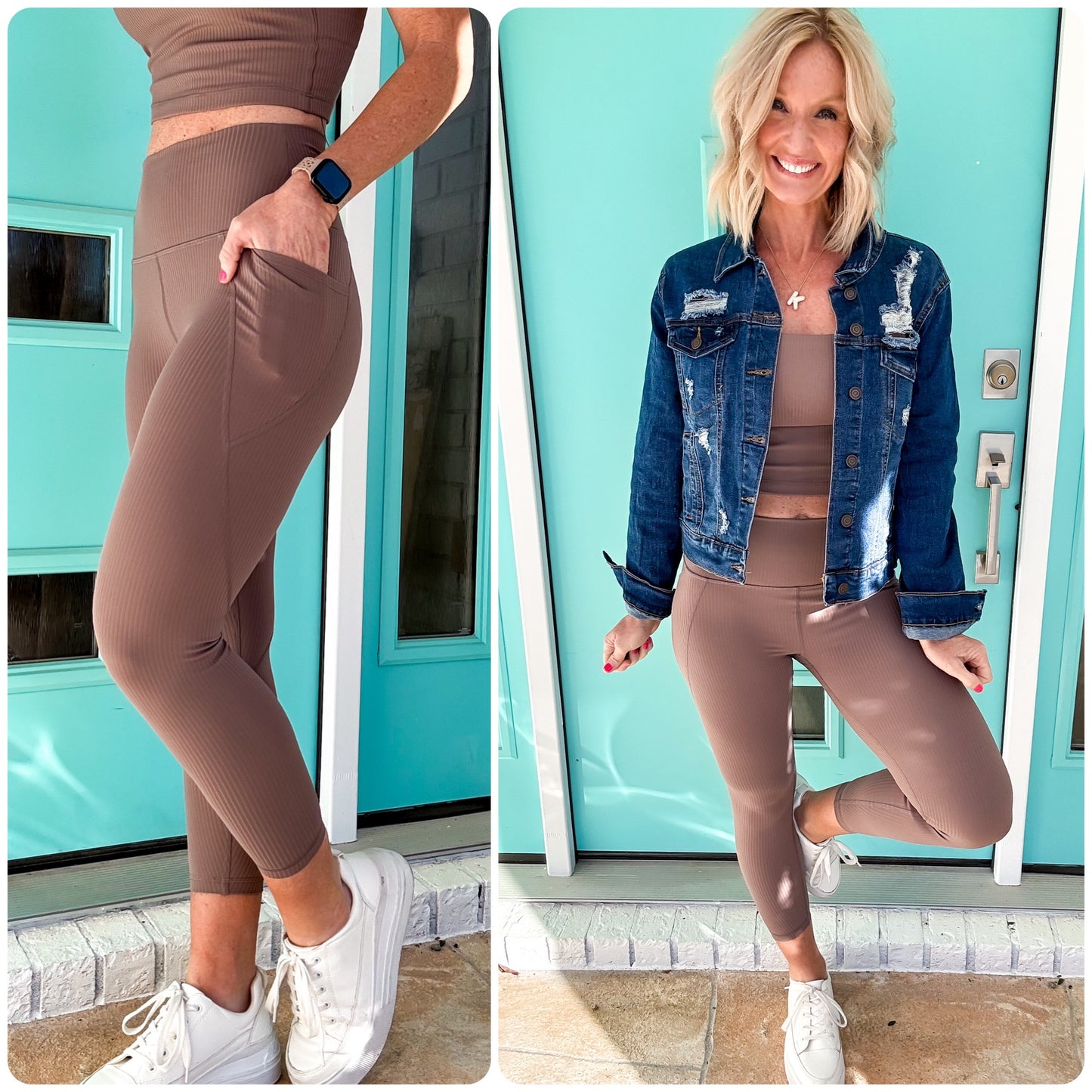 Elevate Ribbed Leggings *7/8 length