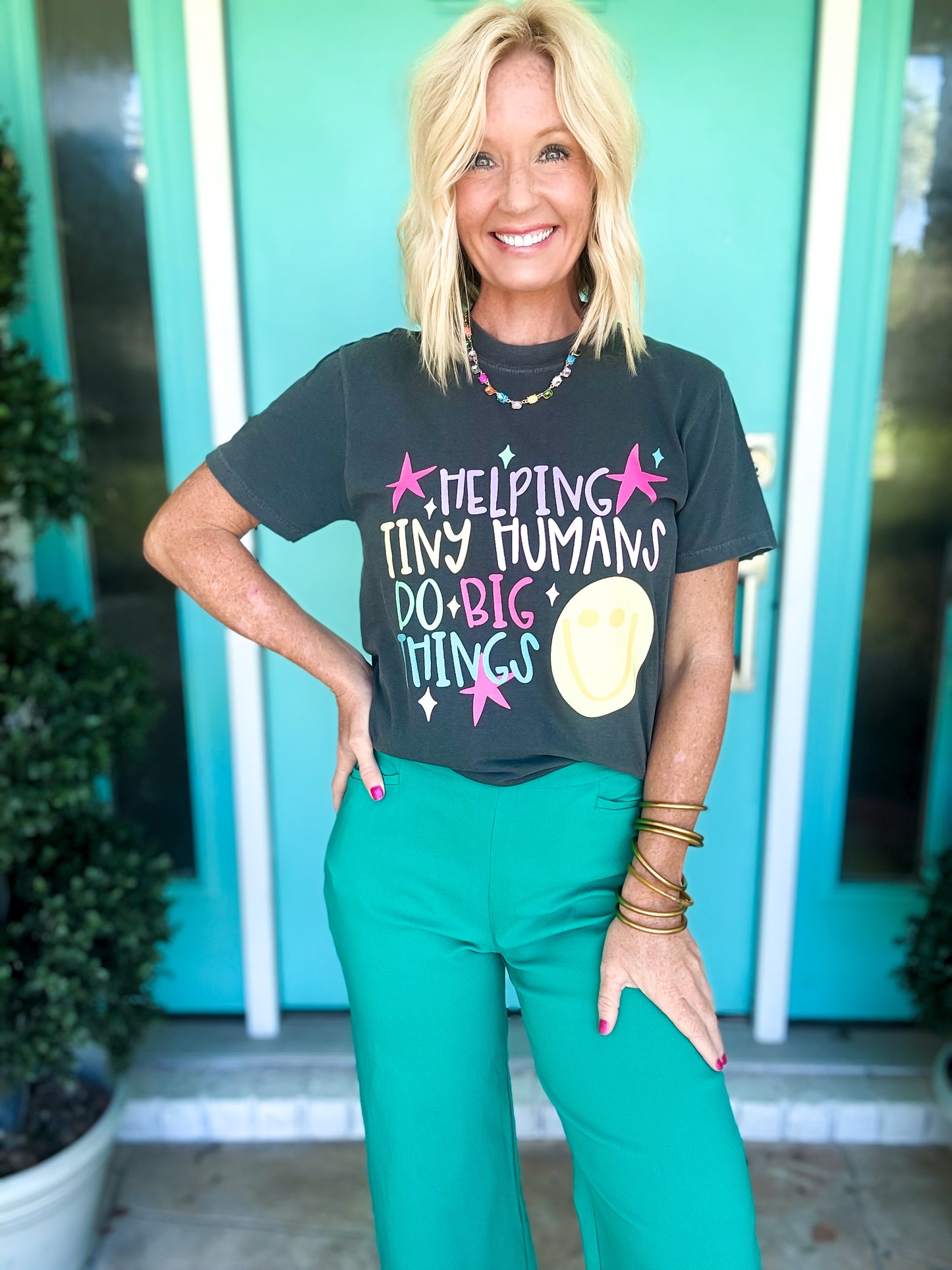 Helping Tiny Humans Do Big Things Tee