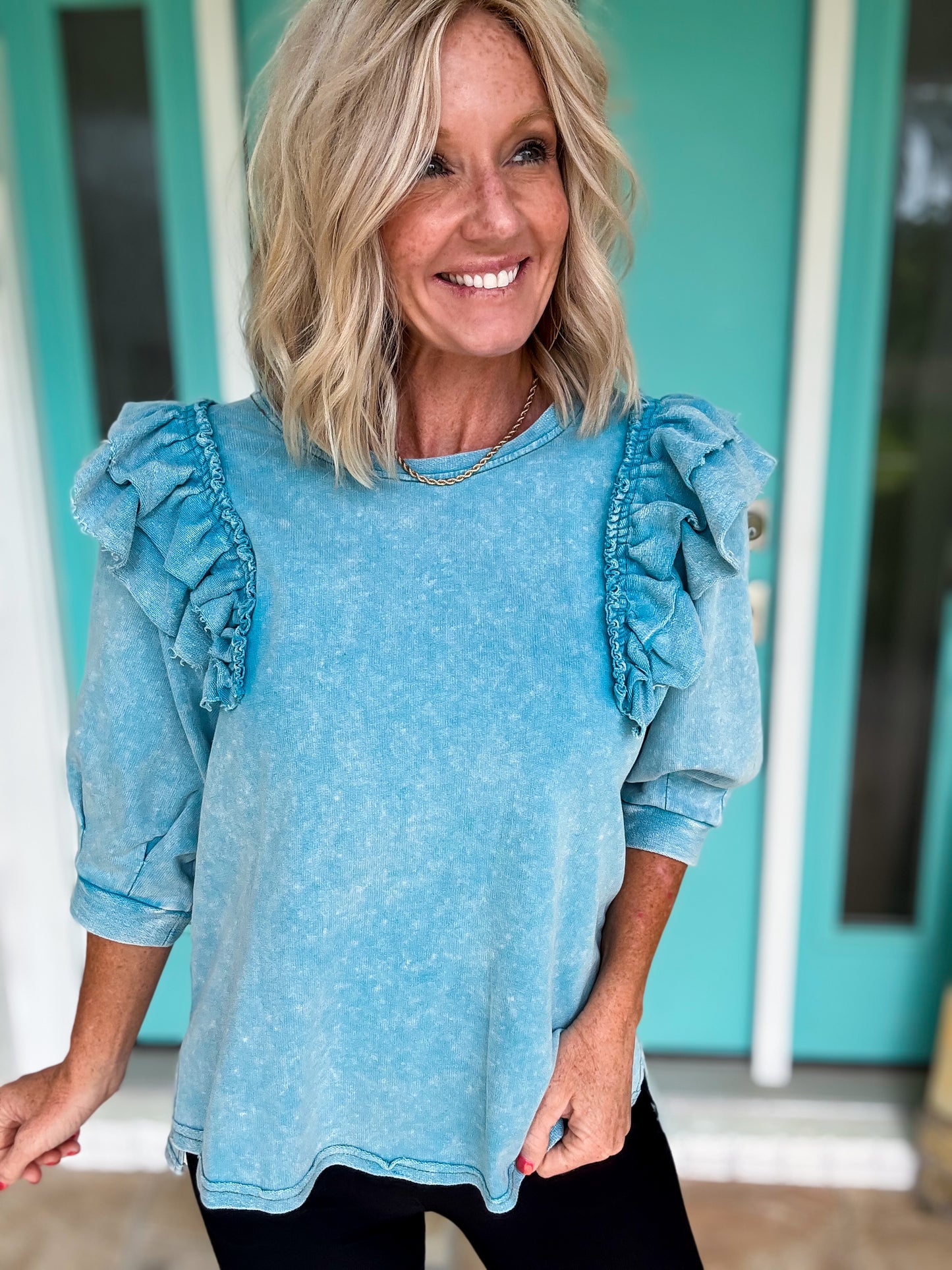 Statement Making Mineral Wash Top
