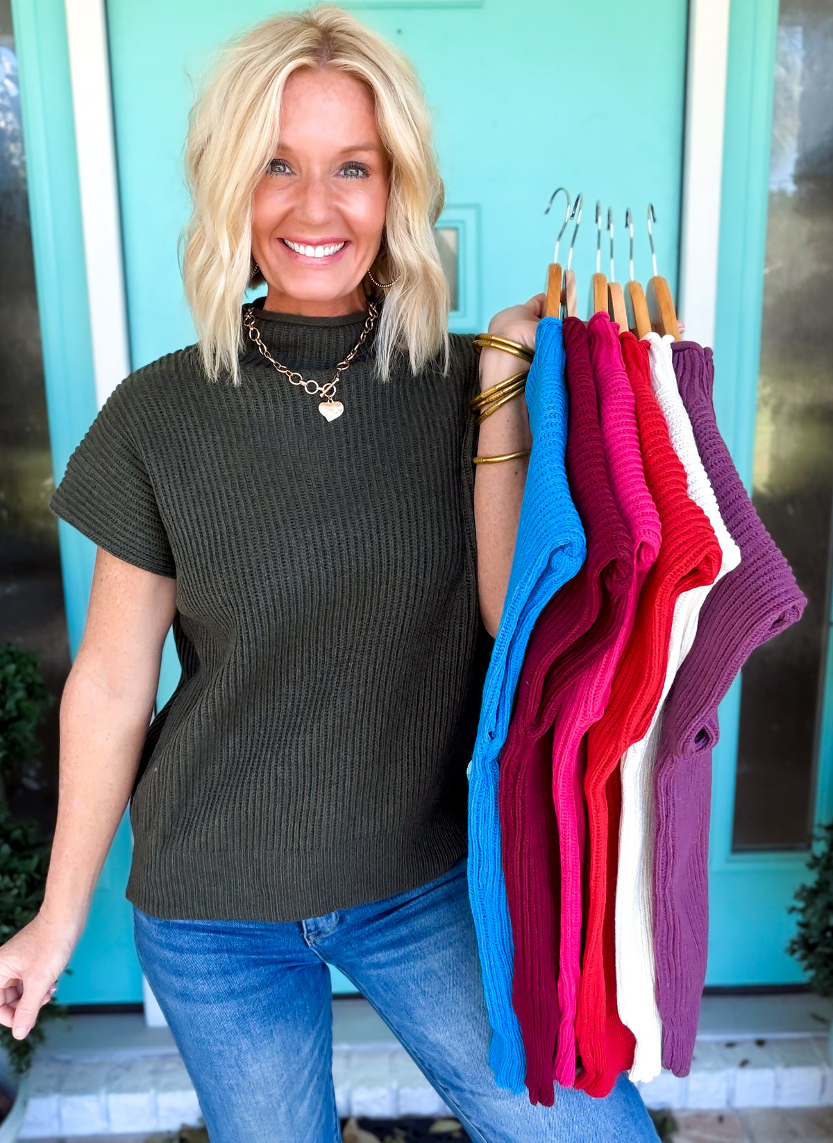 Shoulder Check Sweater