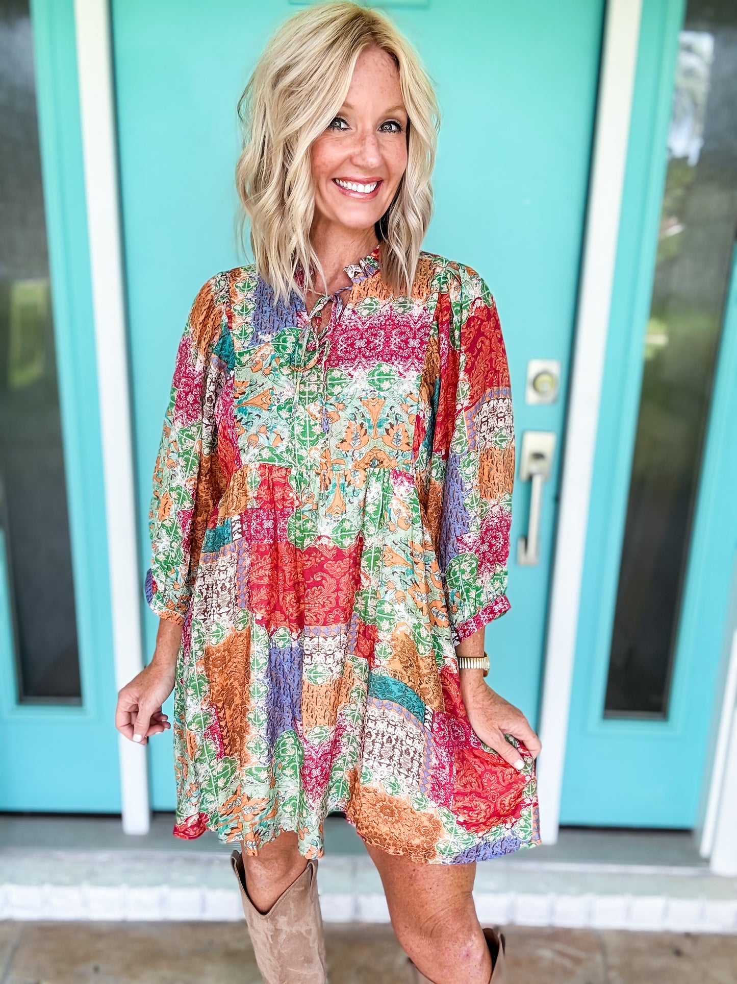 Rainbow Rush Dress
