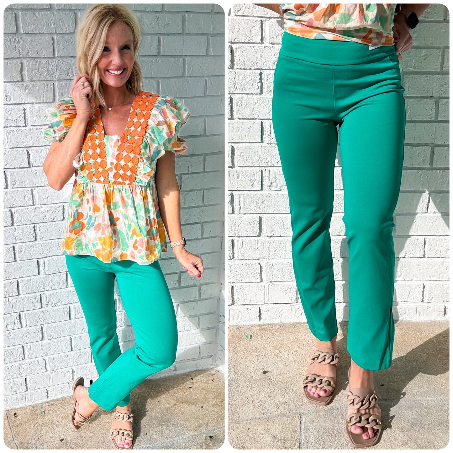 The Bella Flex Straight Dress Pants *stretch*