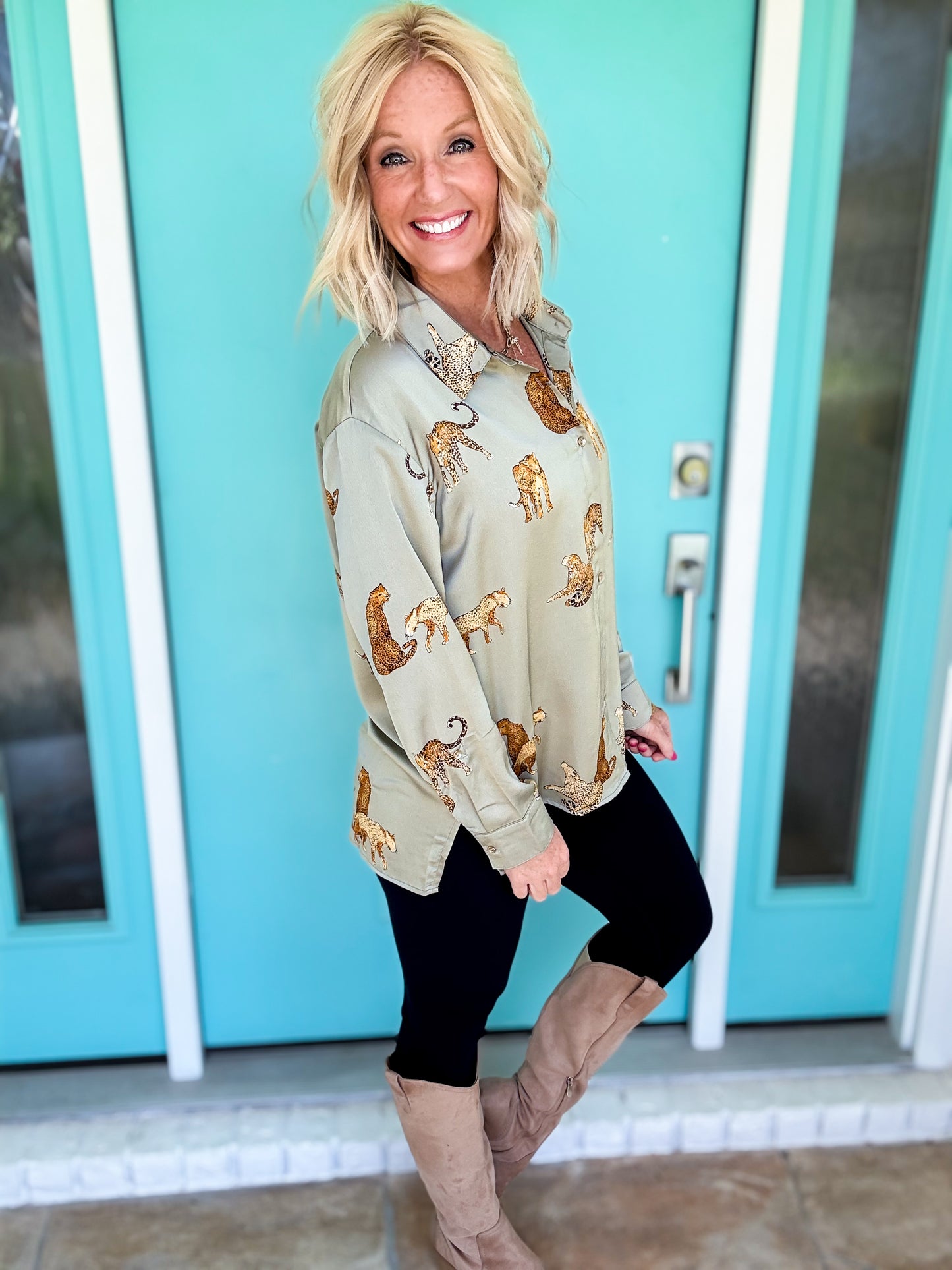 Jungle Glow Tiger Top