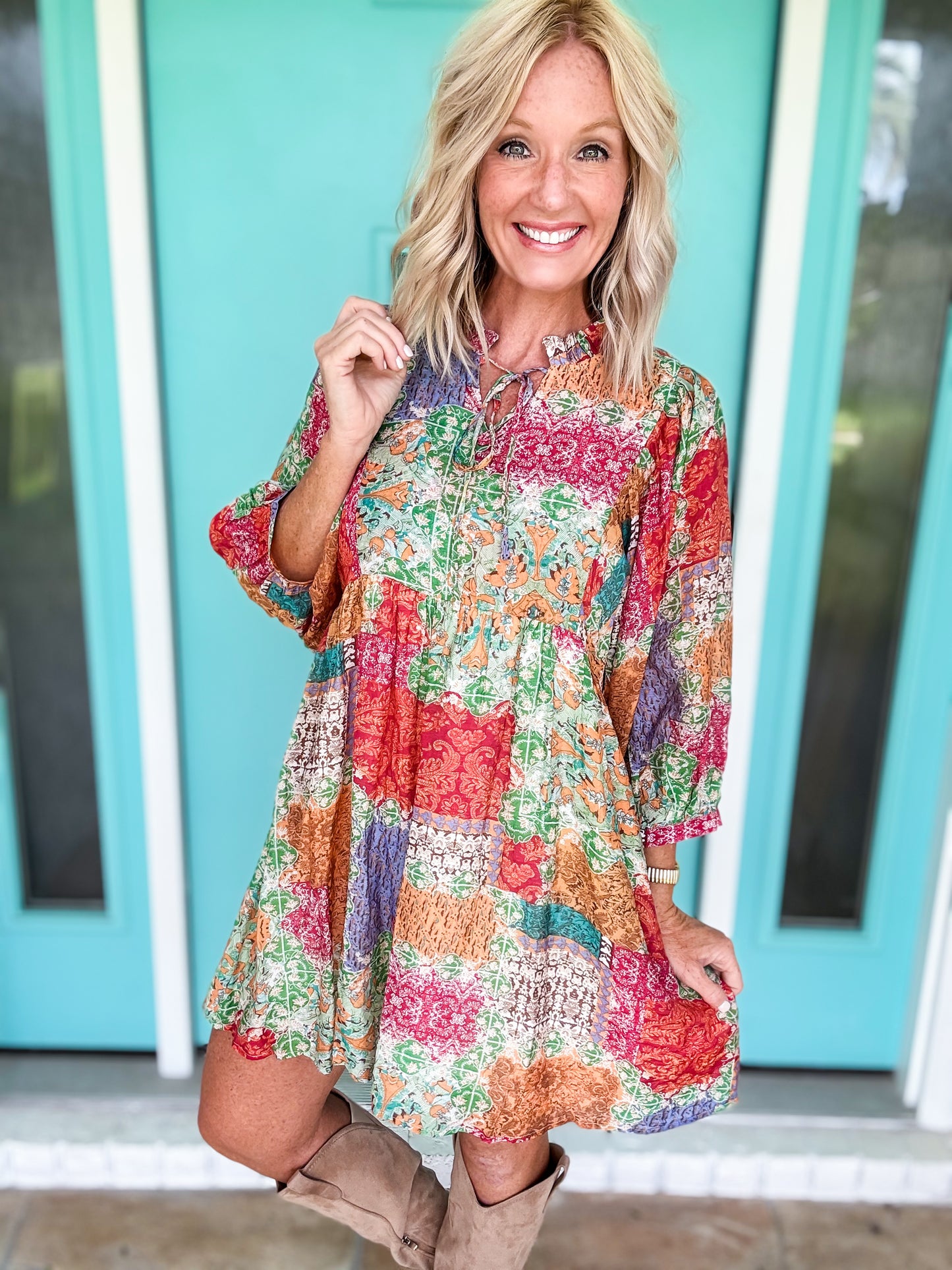 Rainbow Rush Dress