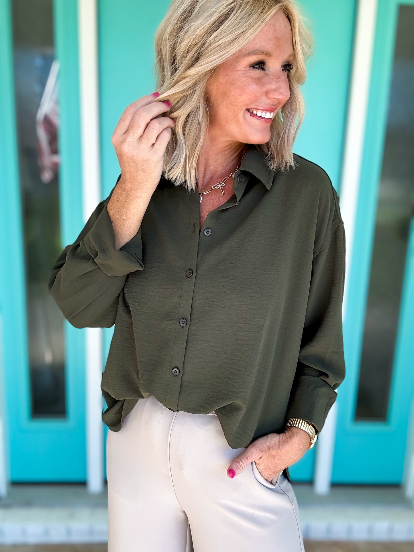 Airborne Button Down Shirt