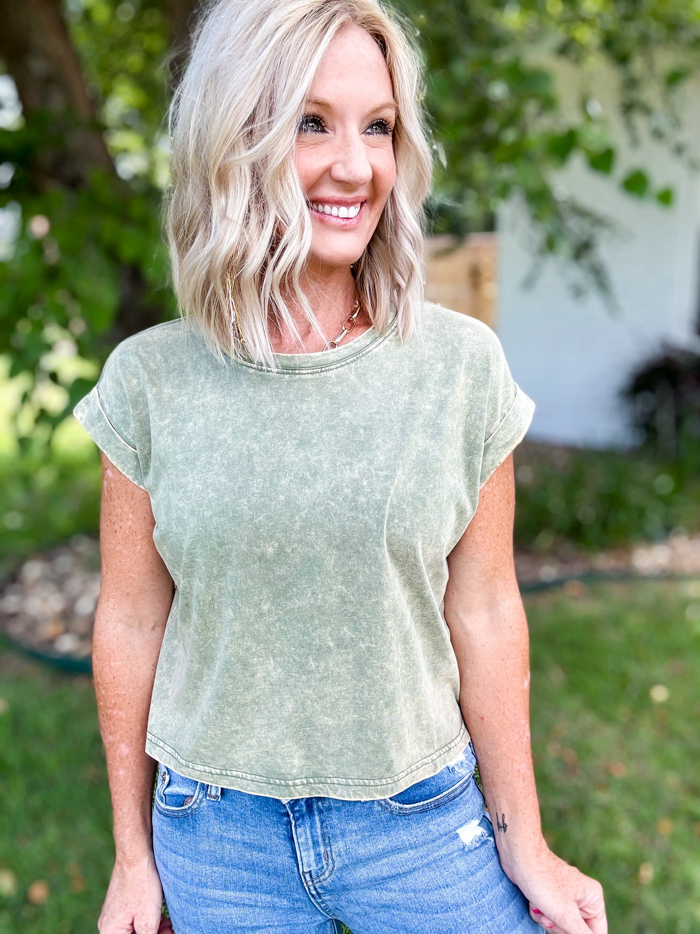 Comfy Cuff Fall Tee