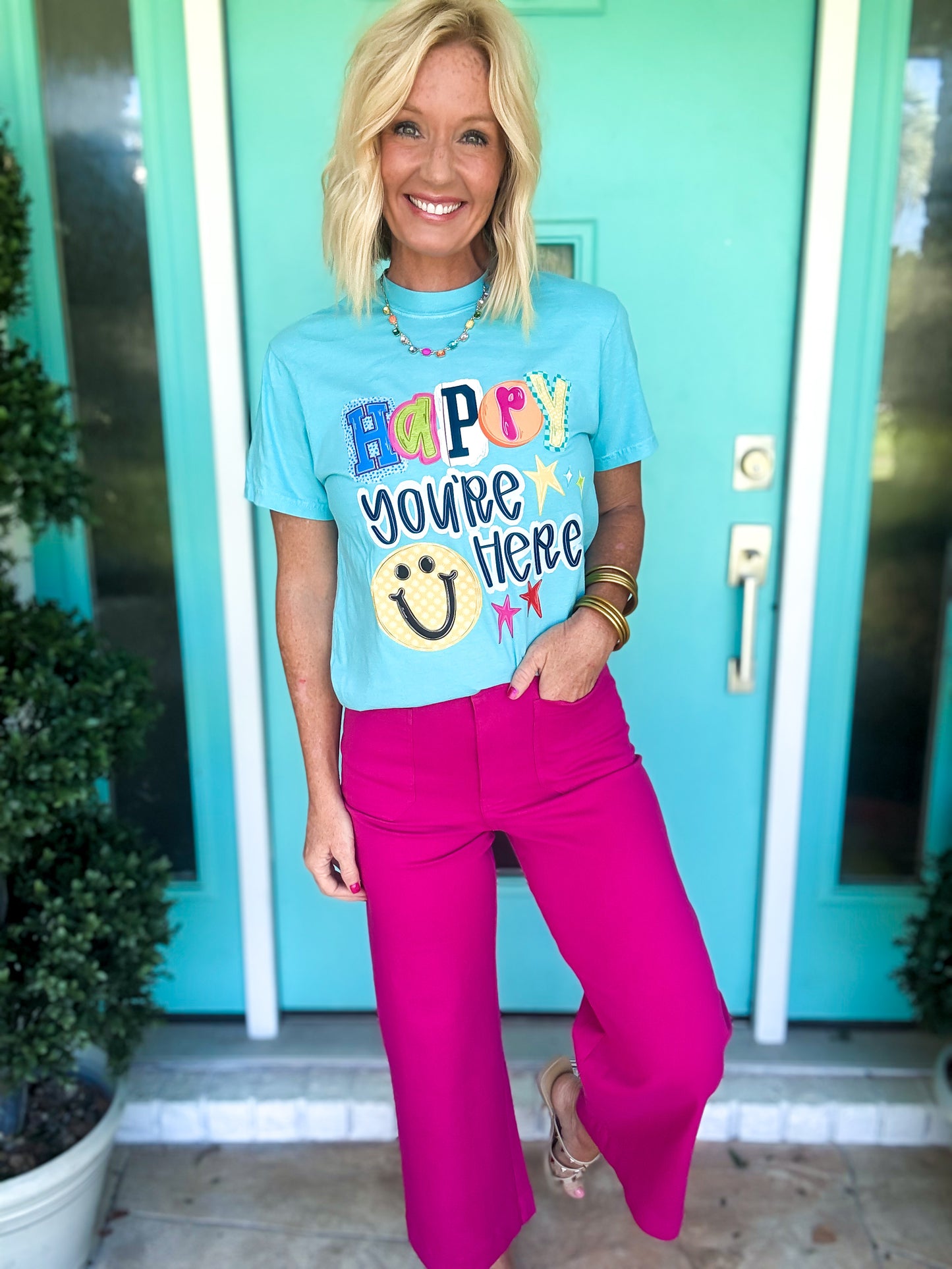 Happy You're Here Tee
