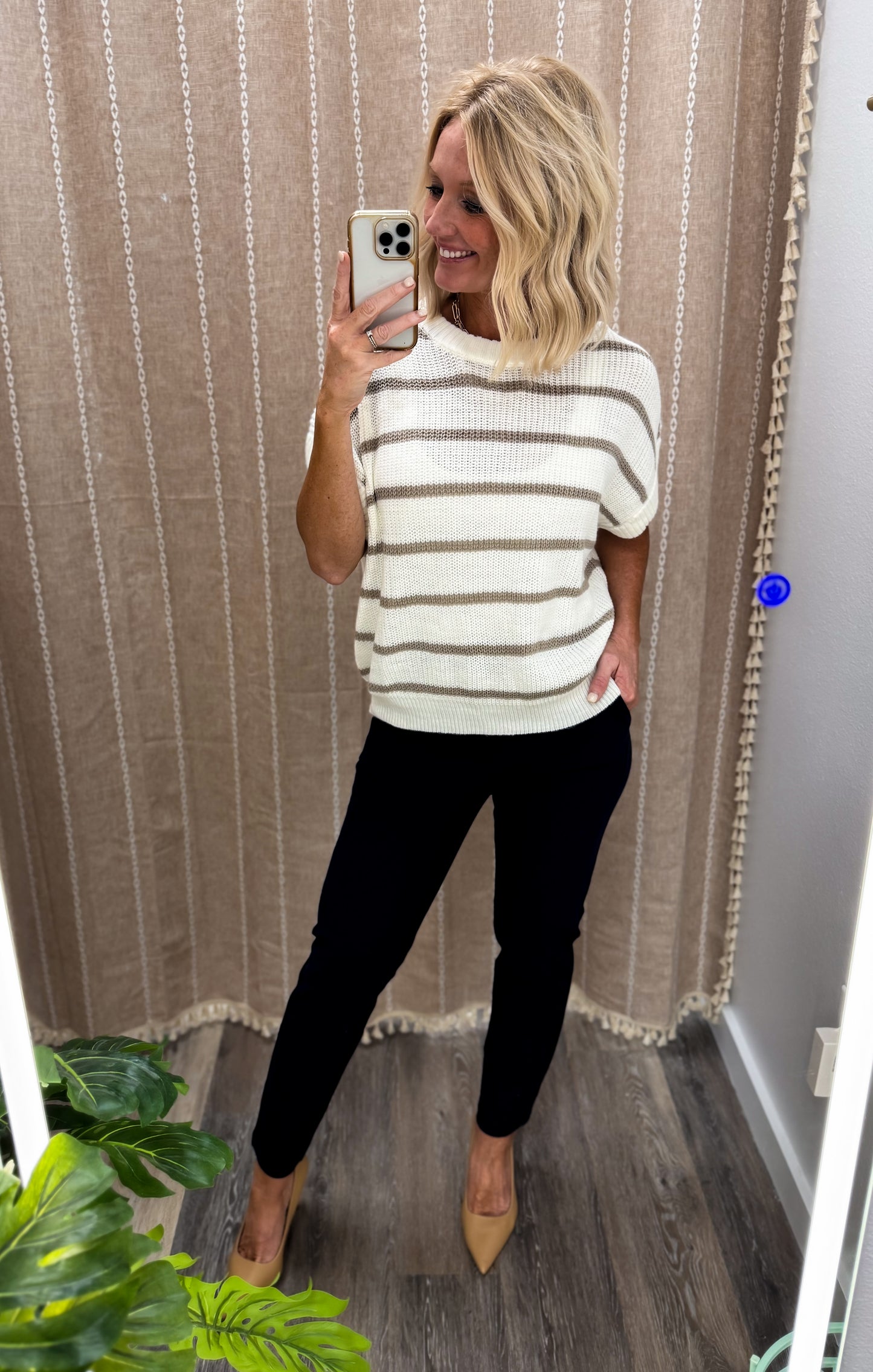 Rustle Stripes Sweater