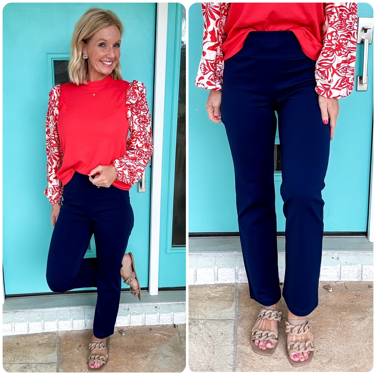 The Bella Flex Straight Dress Pants *stretch*