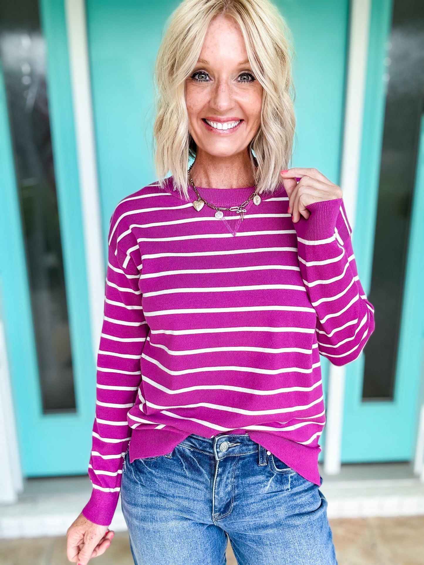 Daily Striped Sweater