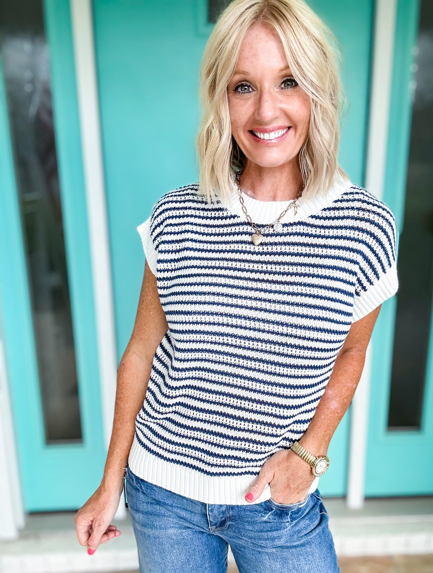 Ridge & Rhythm Texture Sweater