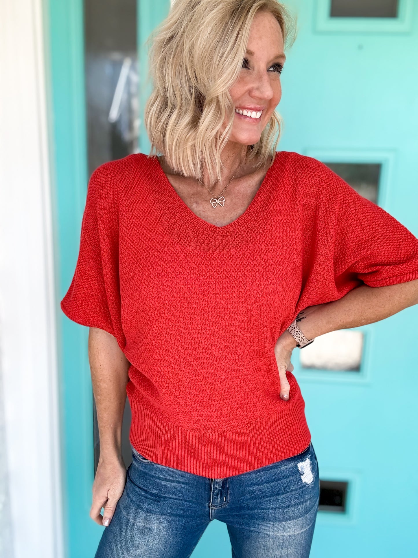 Dolman Divine Textured Top