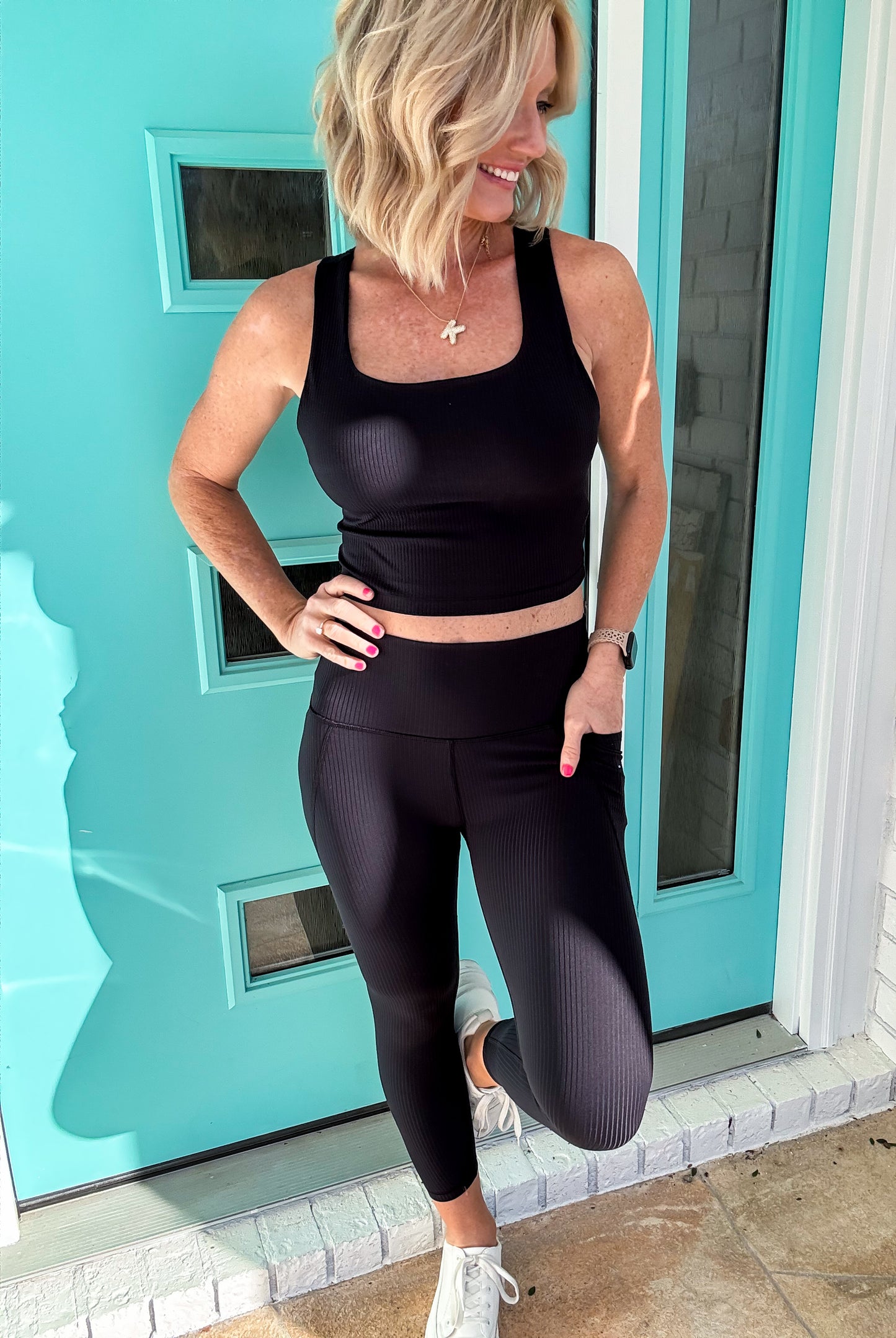 Elevate Ribbed Leggings *7/8 length