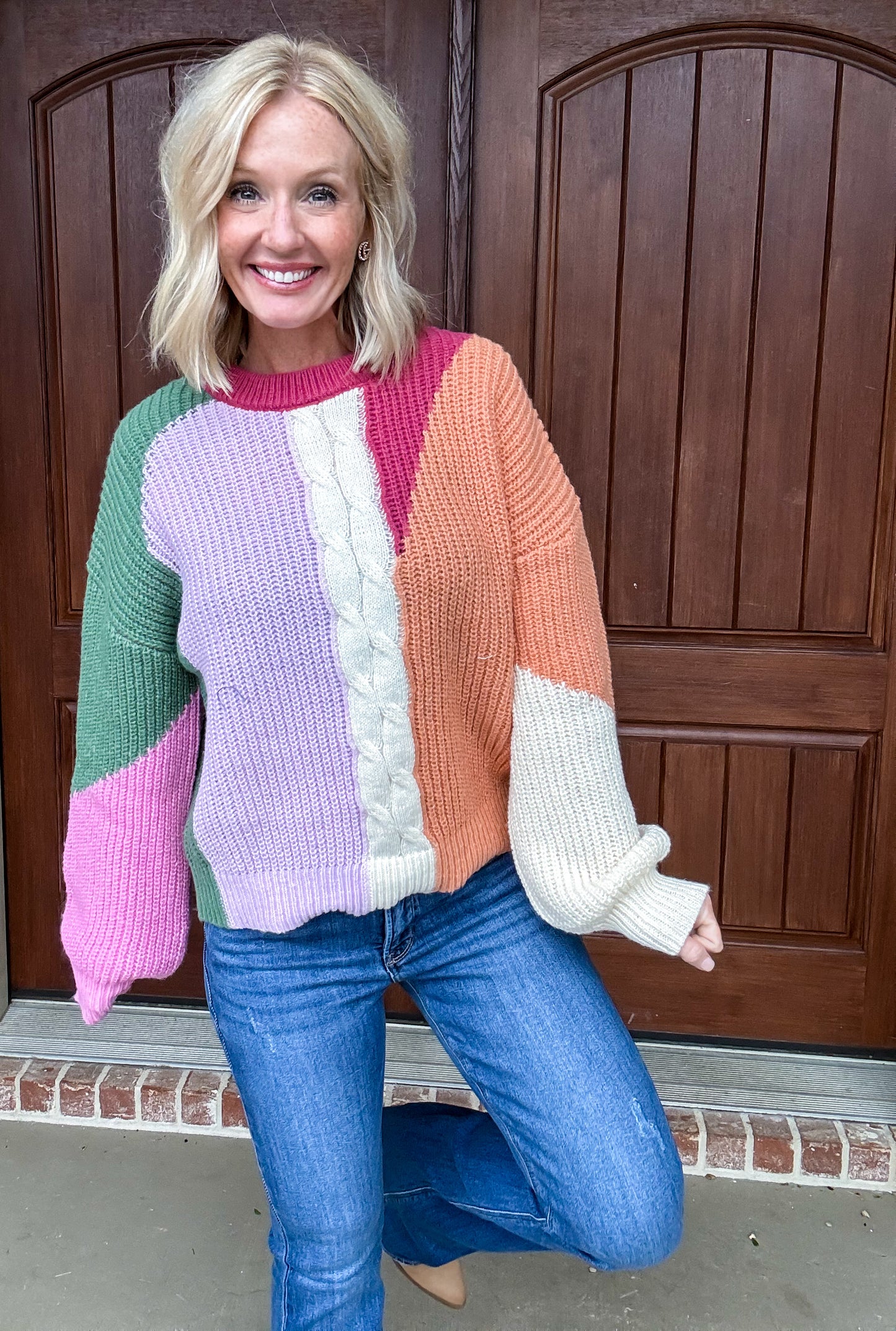 Playful Palette Sweater