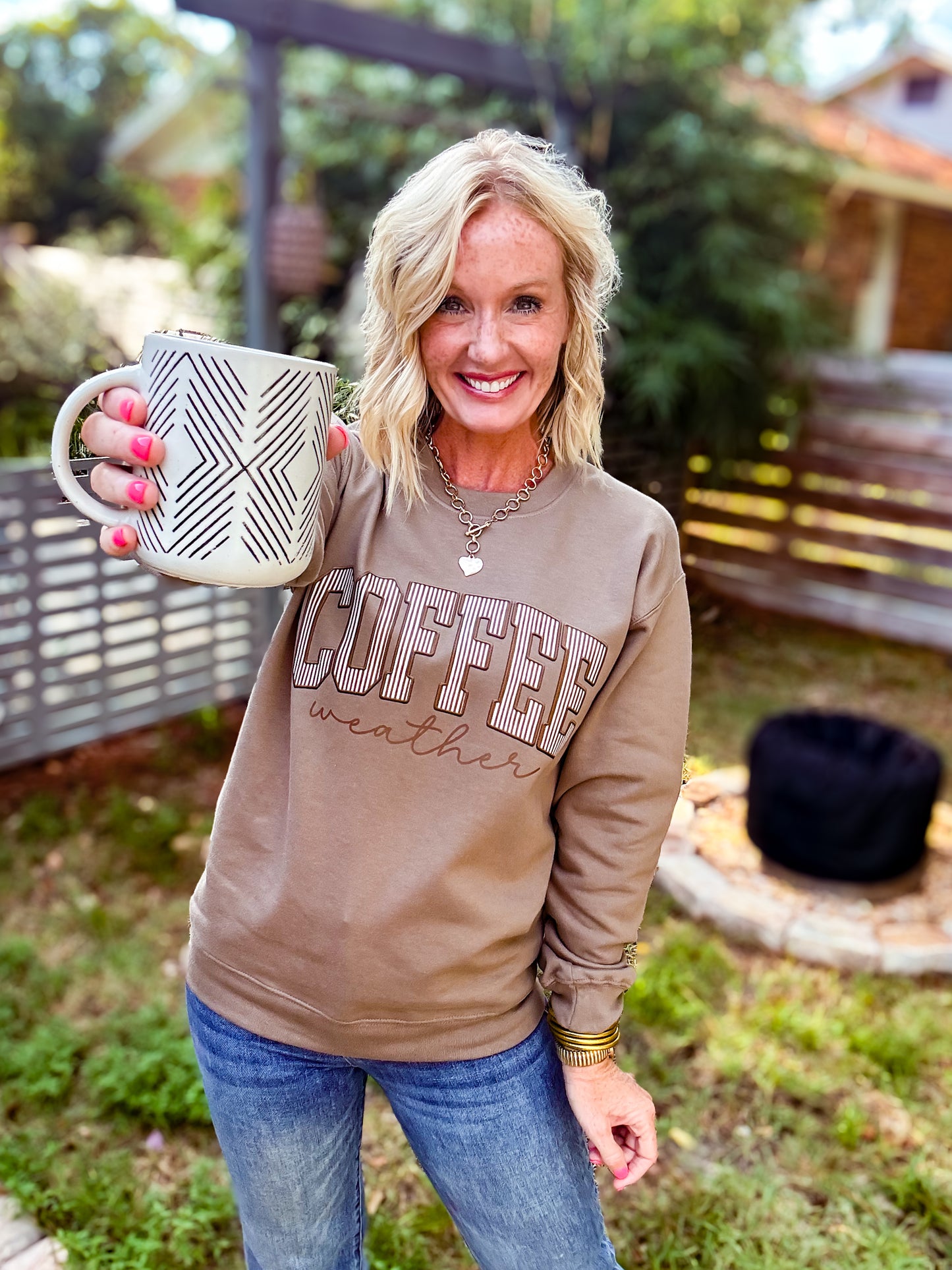 Coffee Weather Tee/Sweatshirt