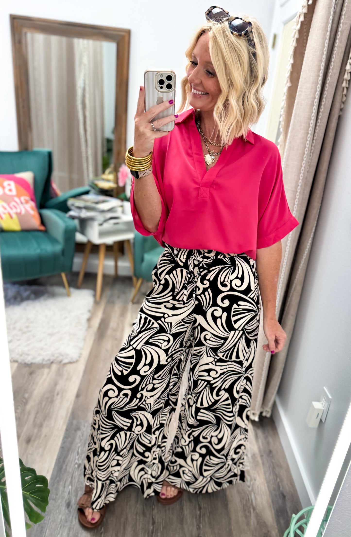 Soft Spoken Silk Blouse