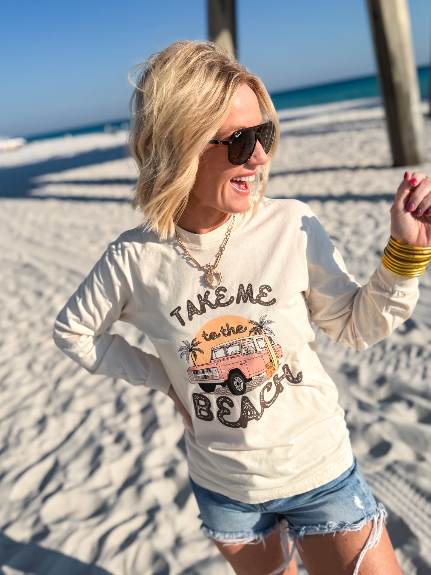Take Me to the Beach Vintage Tee