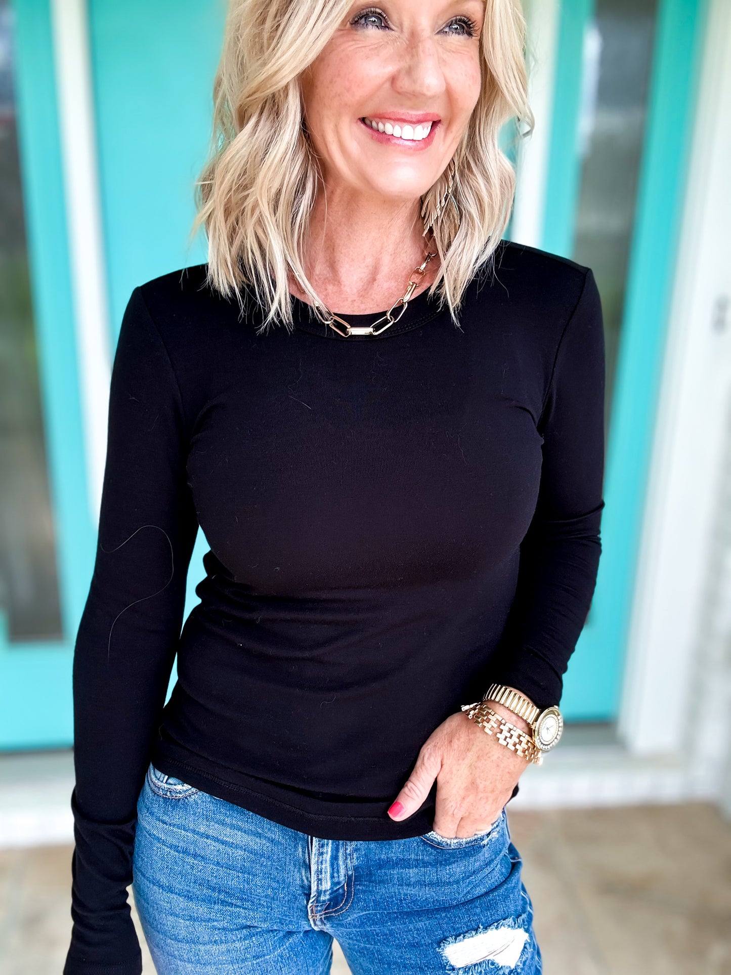 The Everyday Essential Top -- Round Neck
