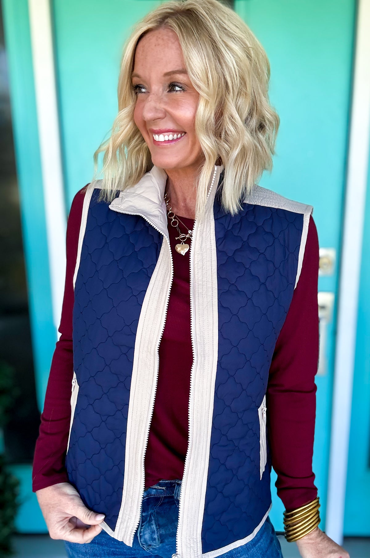 Go To Fall Quilted Vest
